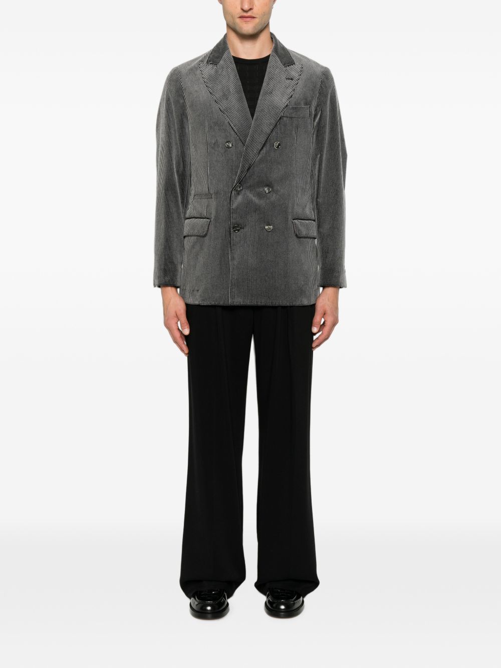 Brunello Cucinelli Men Cotton Double-Breasted Jacket BRUNELLO CUCINELLI