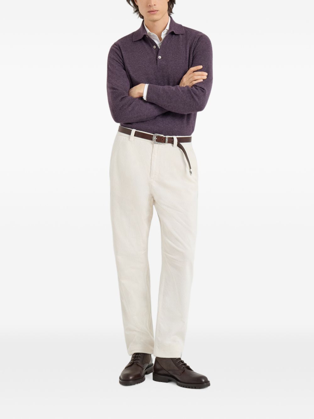 Brunello Cucinelli Men Cotton Trousers BRUNELLO CUCINELLI