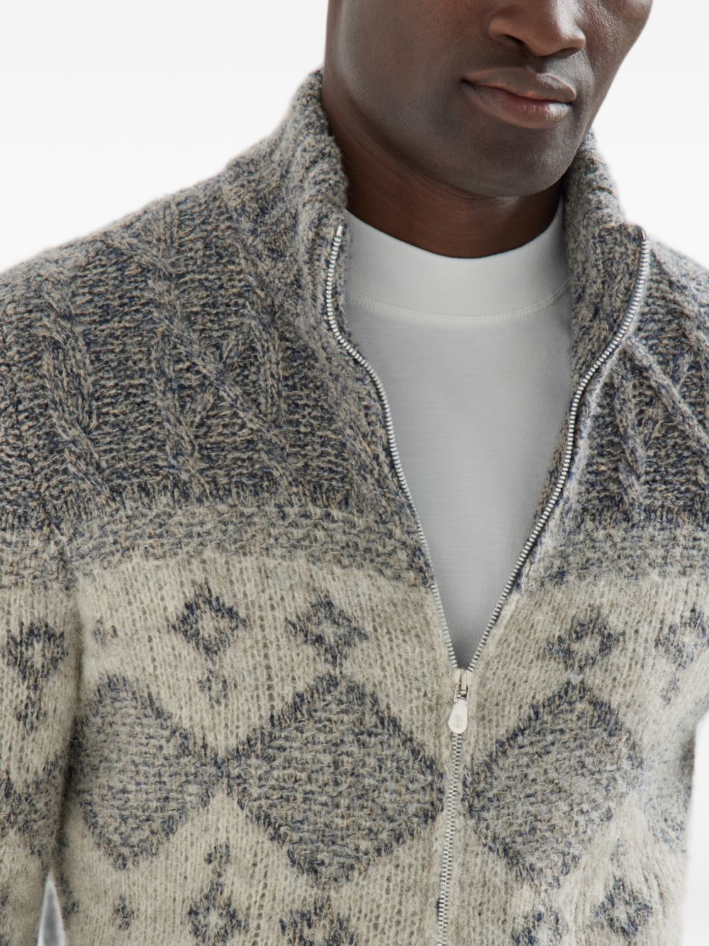 Brunello Cucinelli Men Wool Cardigan BRUNELLO CUCINELLI