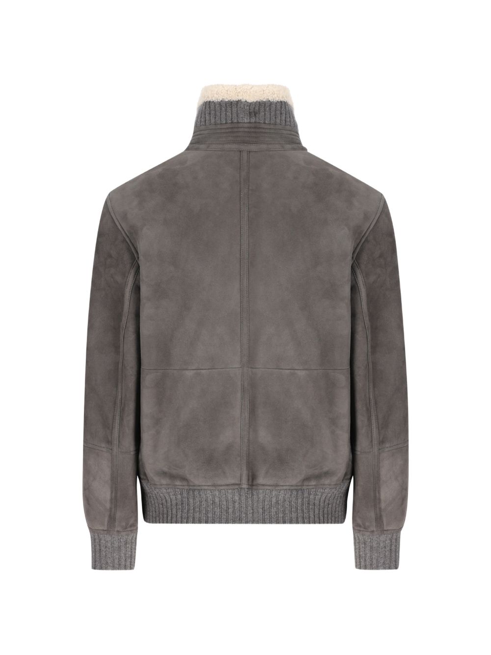 Brunello Cucinelli Men Shearling Leather Jacket BRUNELLO CUCINELLI