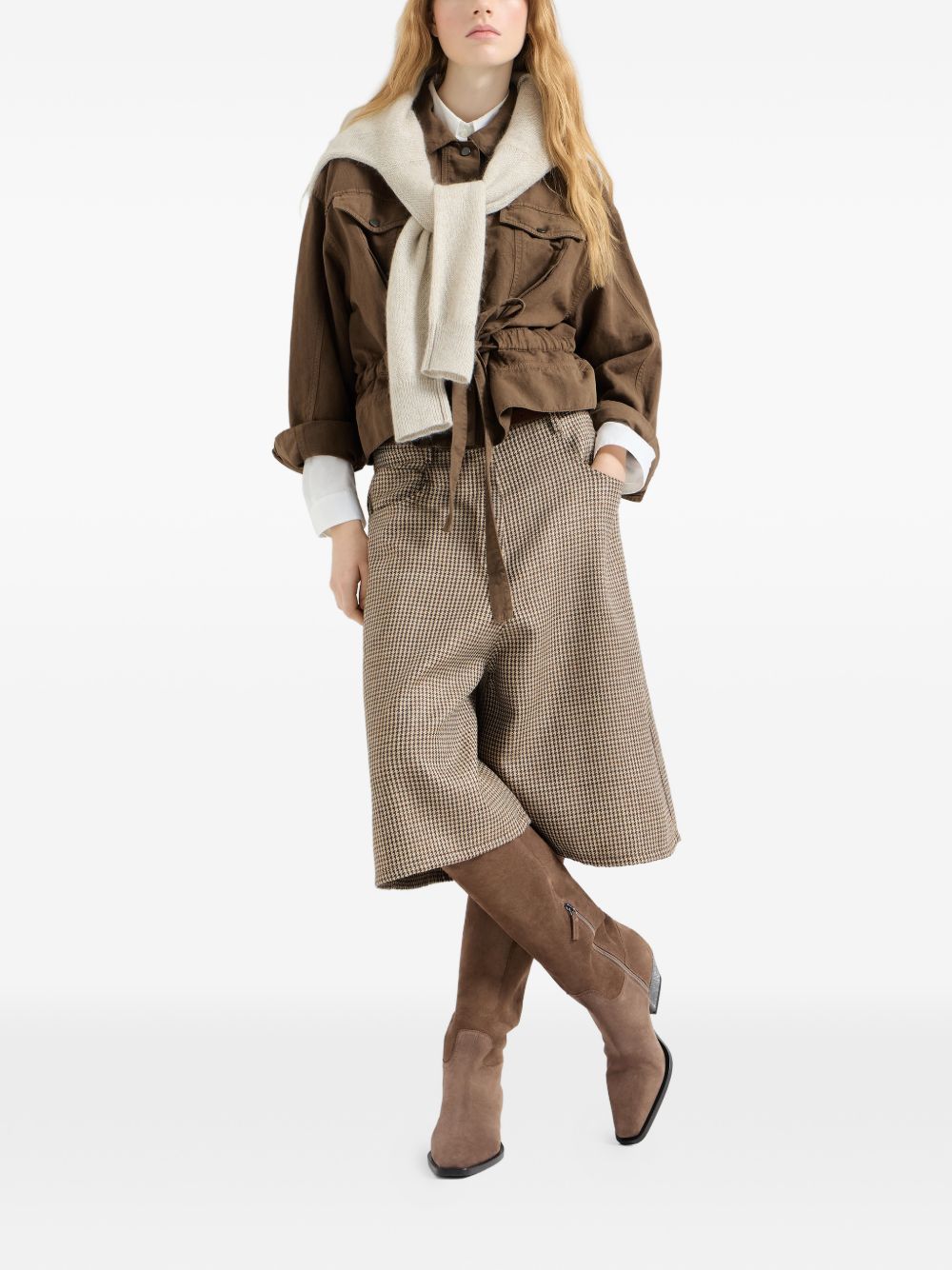 Brunello Cucinelli Women Leather Boots BRUNELLO CUCINELLI