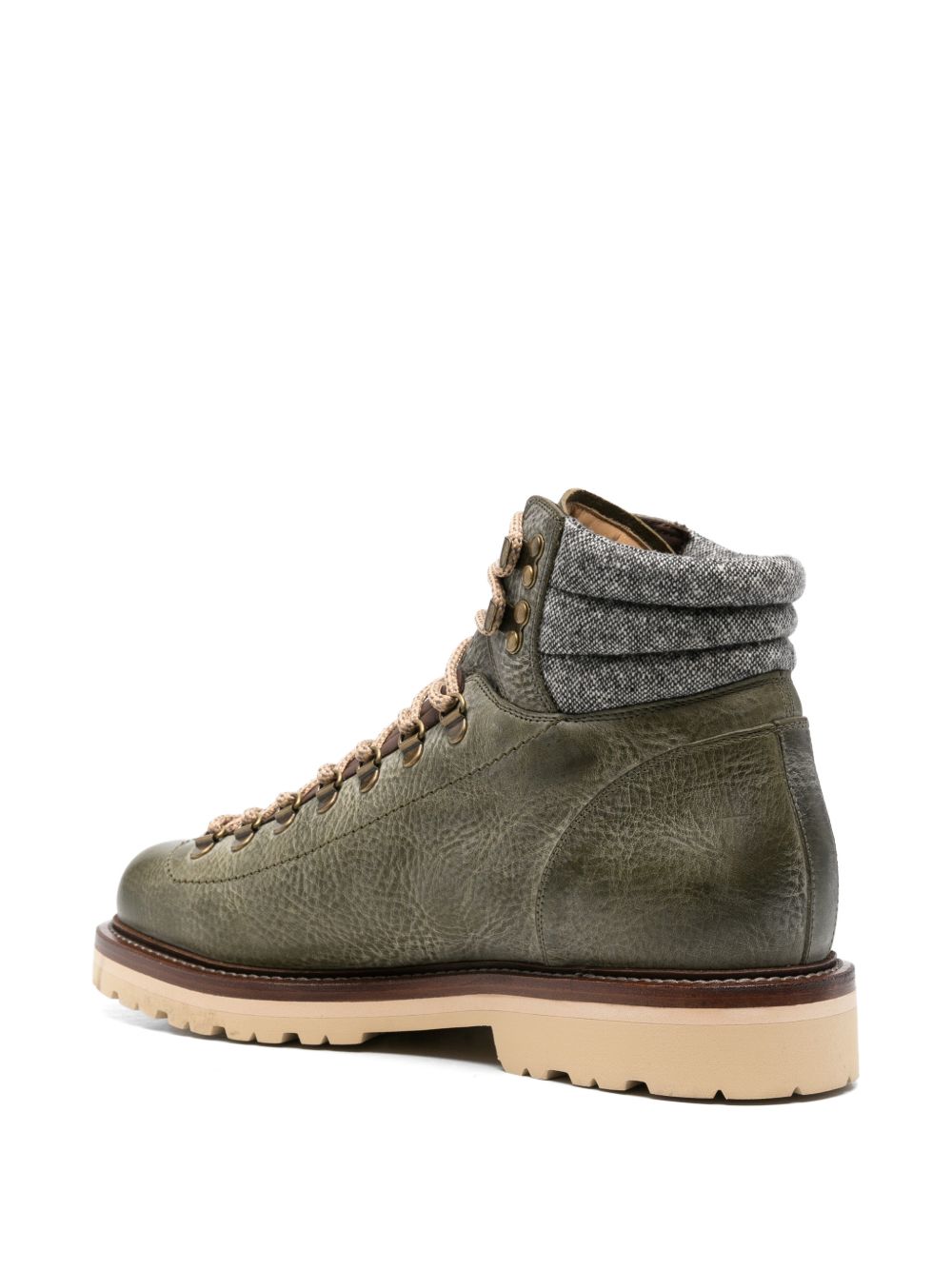 Brunello Cucinelli Men Leather Ankle Boots