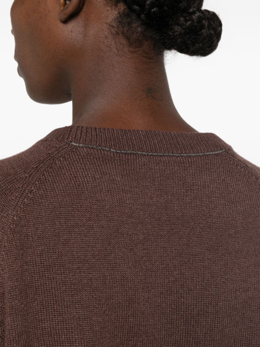 Brunello Cucinelli Women Cashmere Crewneck Sweater BRUNELLO CUCINELLI