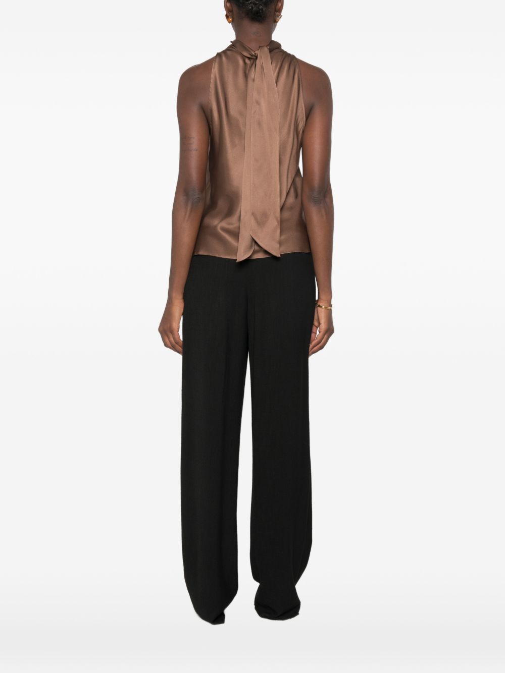 Brunello Cucinelli Women Silk Asymmetric Top BRUNELLO CUCINELLI