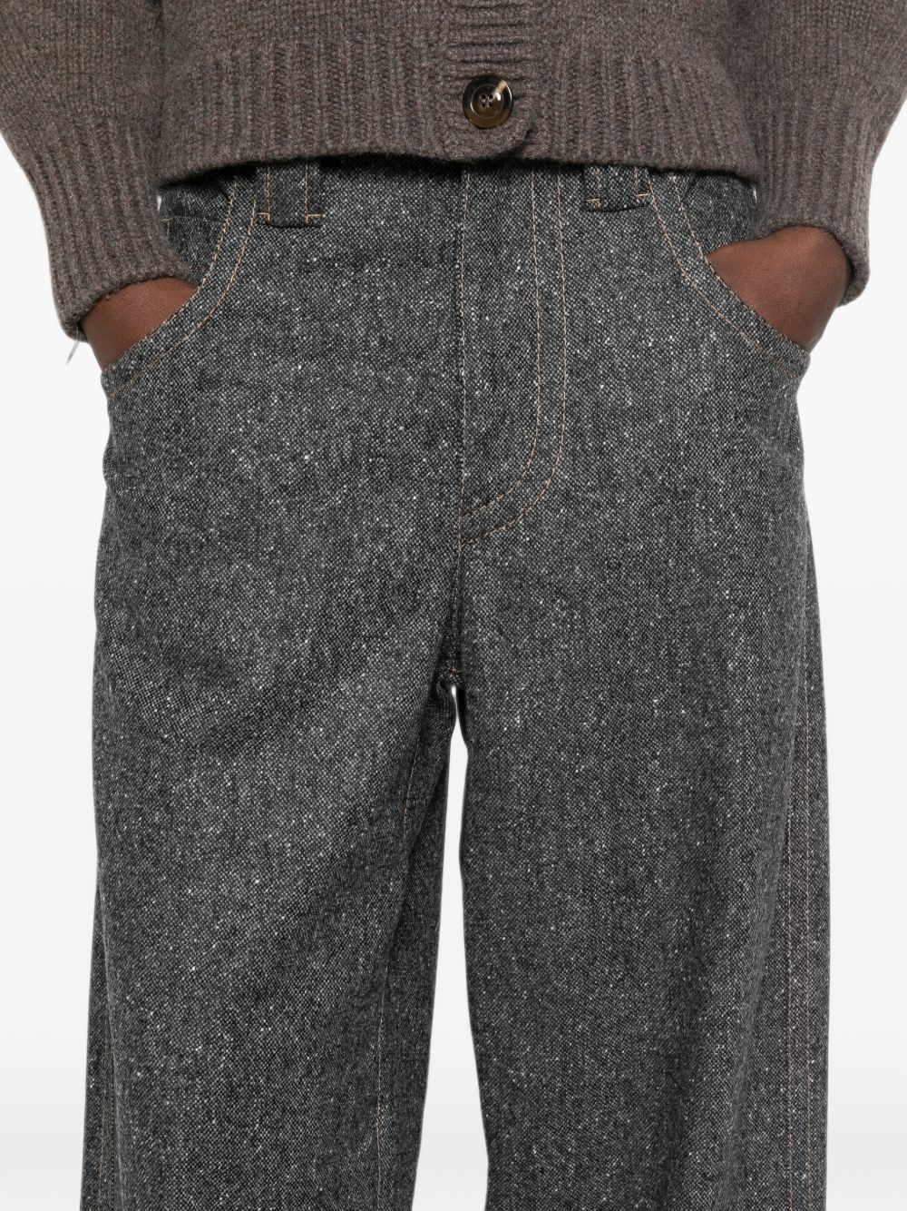 Brunello Cucinelli Women Wool Trousers BRUNELLO CUCINELLI