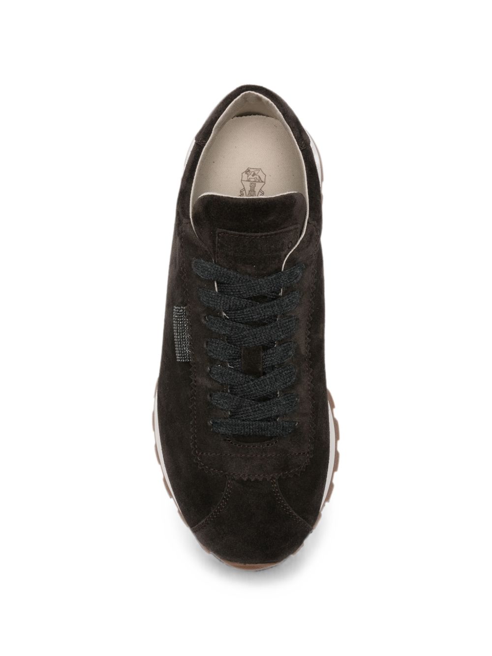 Brunello Cucinelli Women Suede Leather Sneakers BRUNELLO CUCINELLI