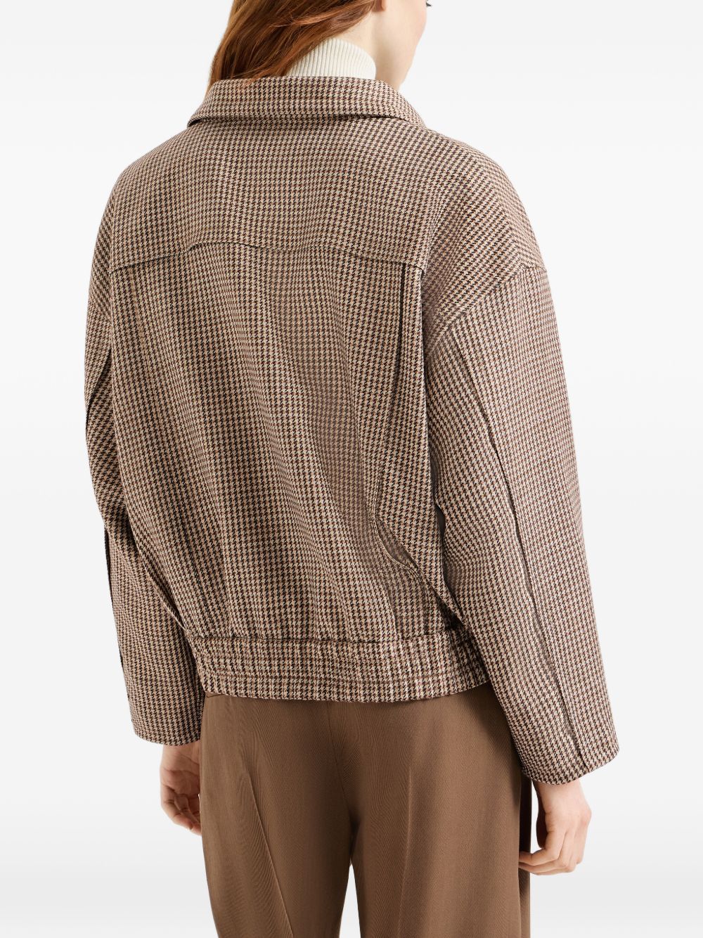 Brunello Cucinelli Women Wool Blouson Jacket BRUNELLO CUCINELLI