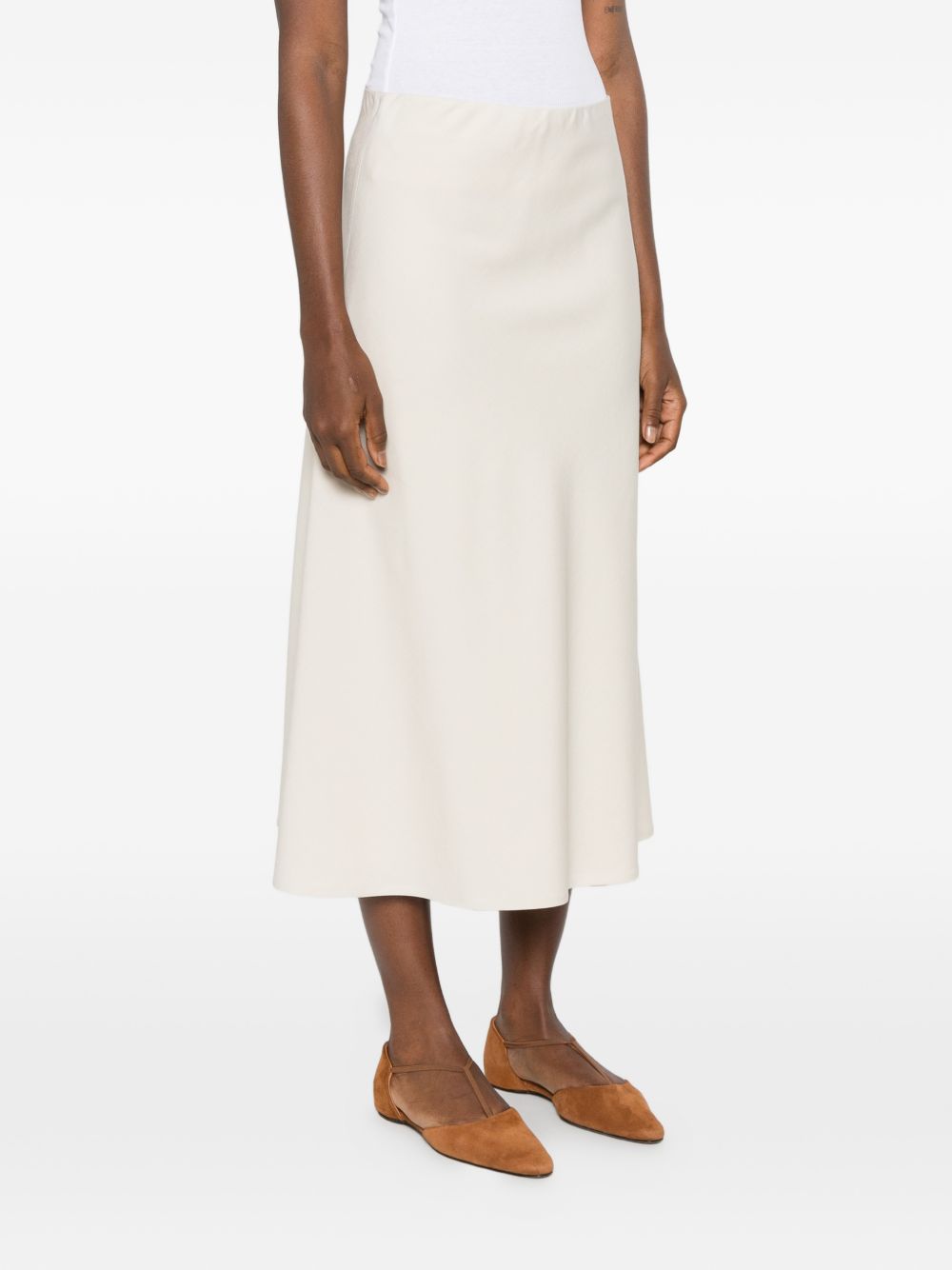 Brunello Cucinelli Women Wool Blend Midi Skirt