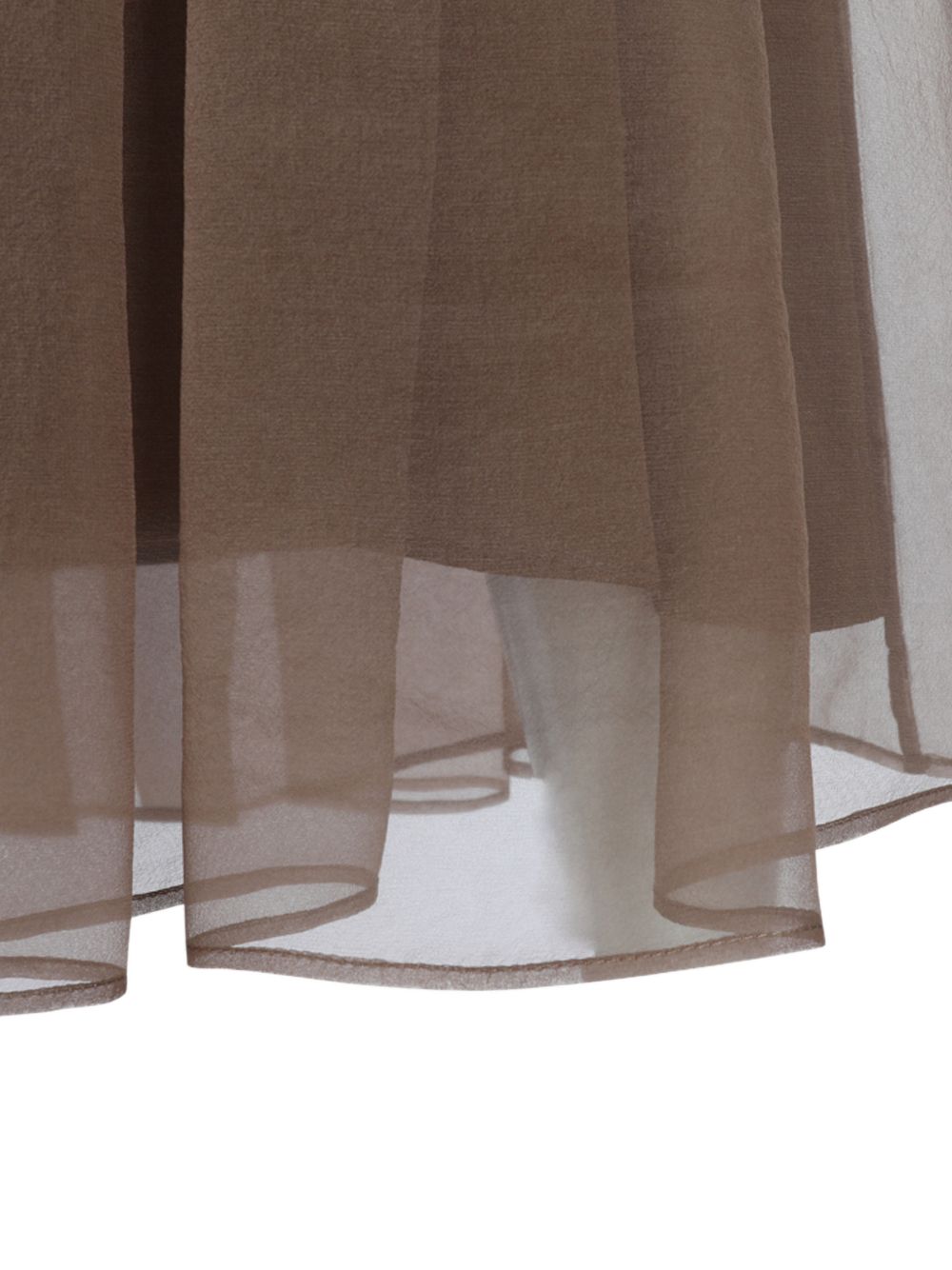 Brunello Cucinelli Women Silk Midi Skirt BRUNELLO CUCINELLI