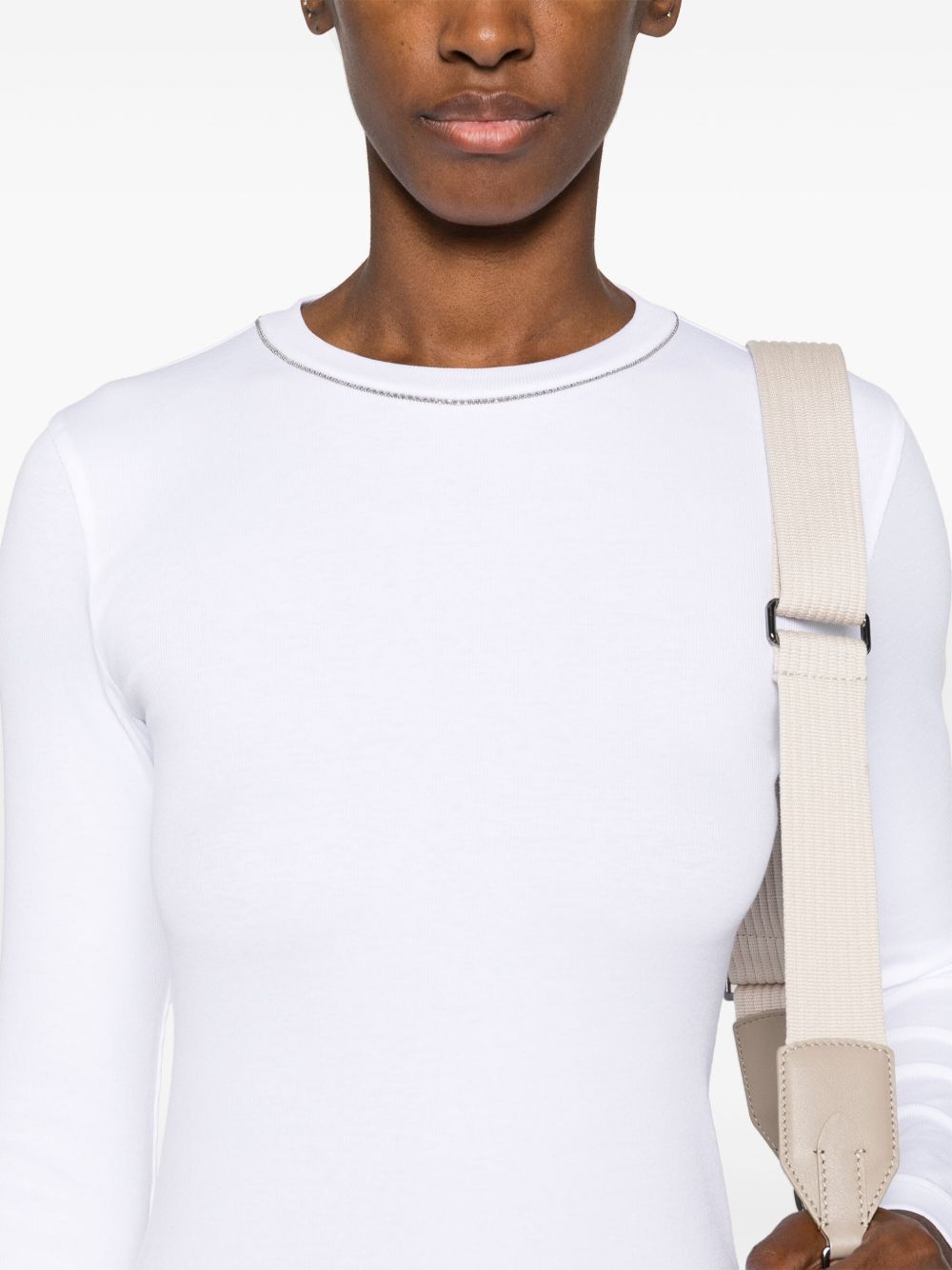 Brunello Cucinelli Women Cotton Crewneck Sweater