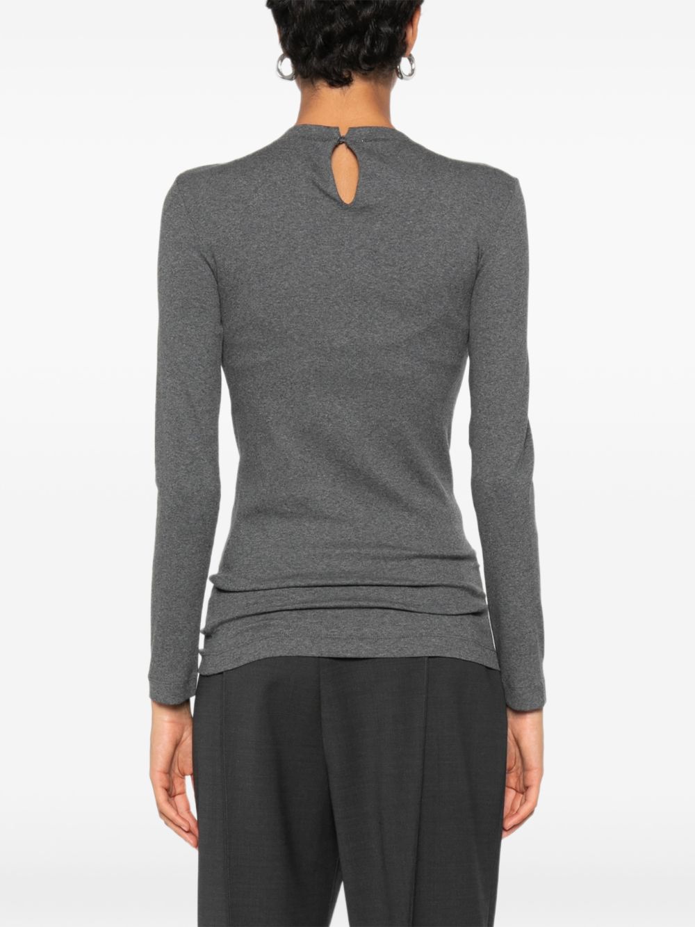 Brunello Cucinelli Women Cotton Crewneck Sweater BRUNELLO CUCINELLI