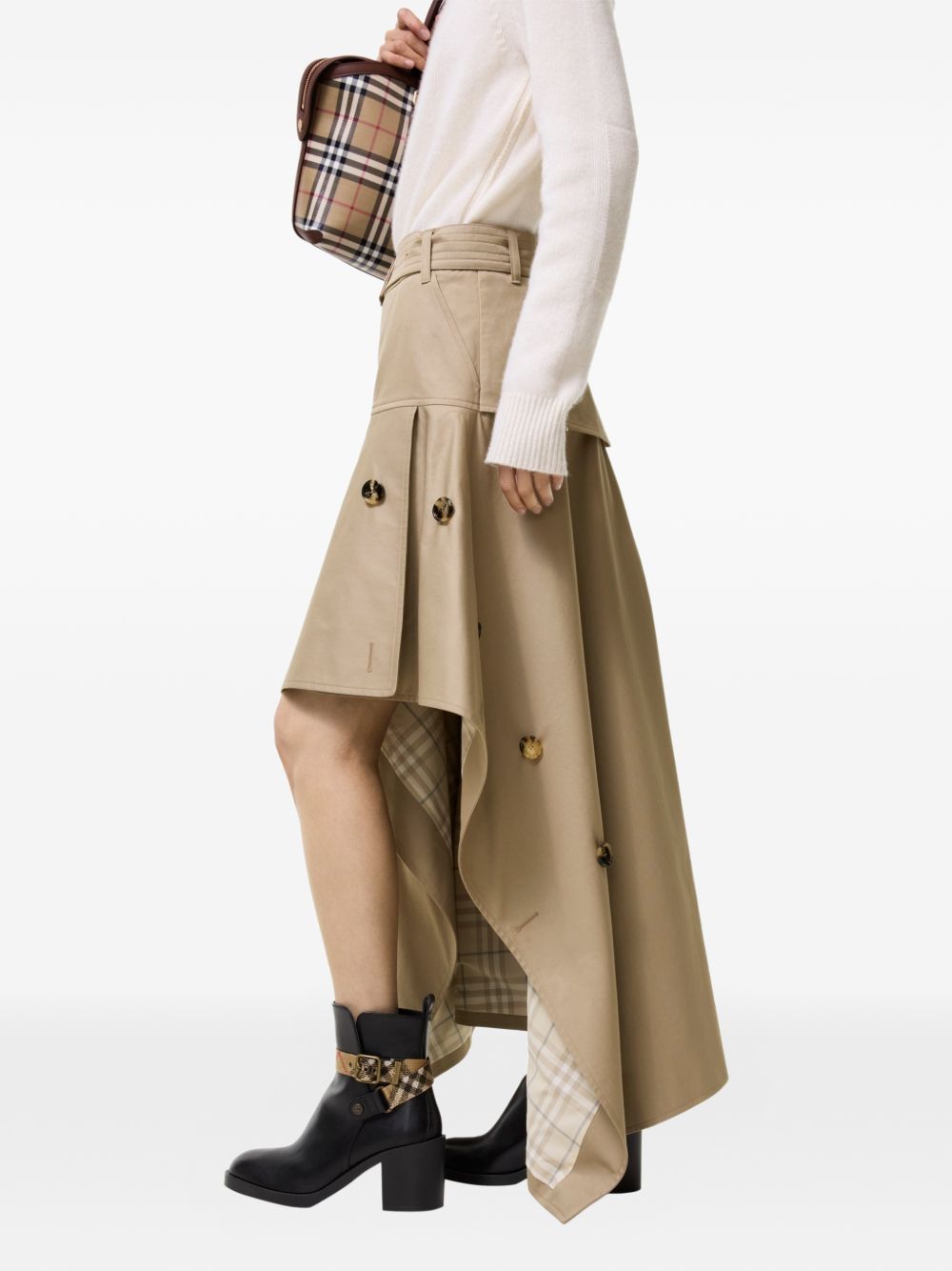 Burberry Women Cotton Long Skirt BURBERRY
