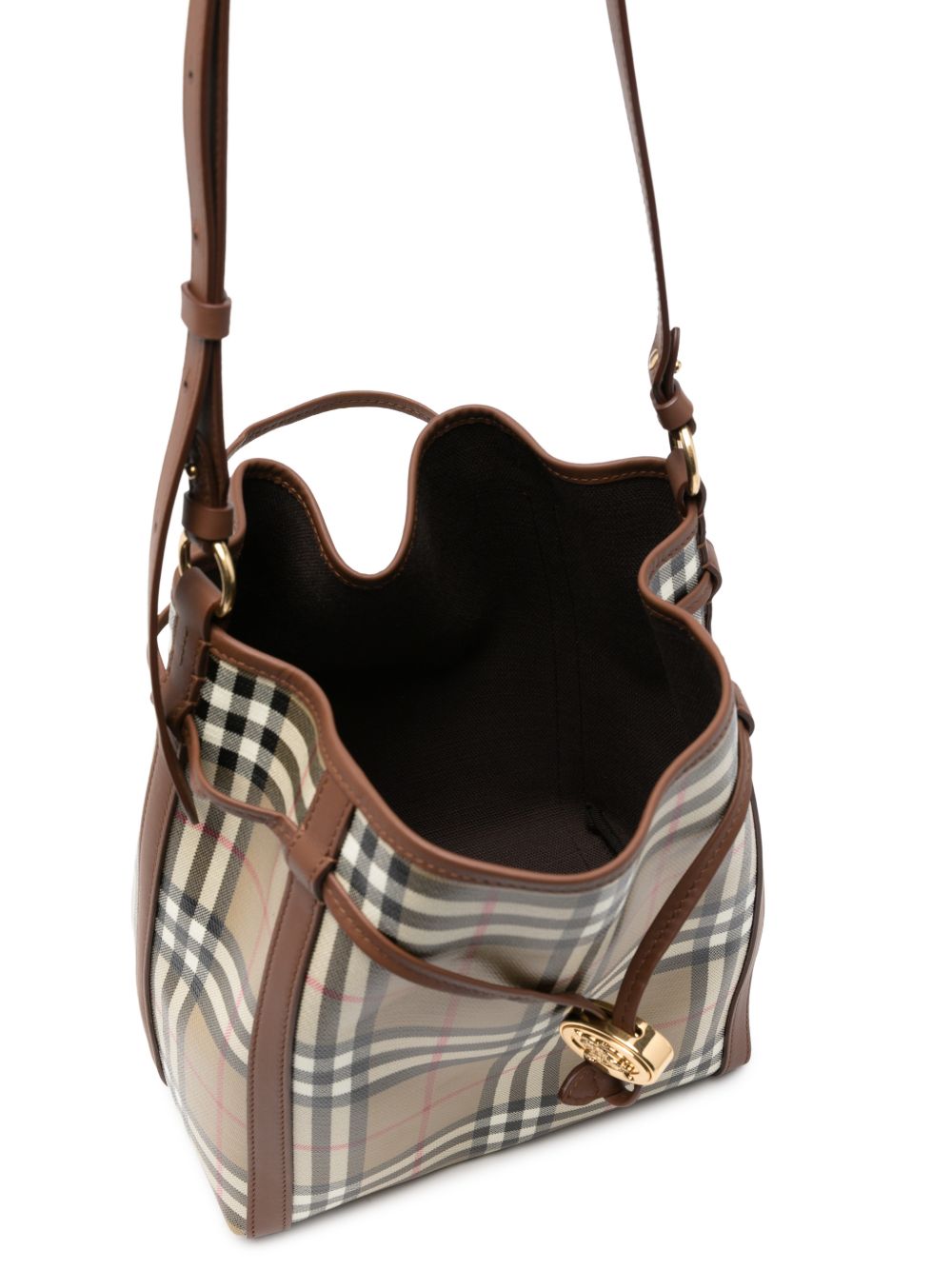 Burberry Women Small Drawstring Bucket Bag BURBERRY