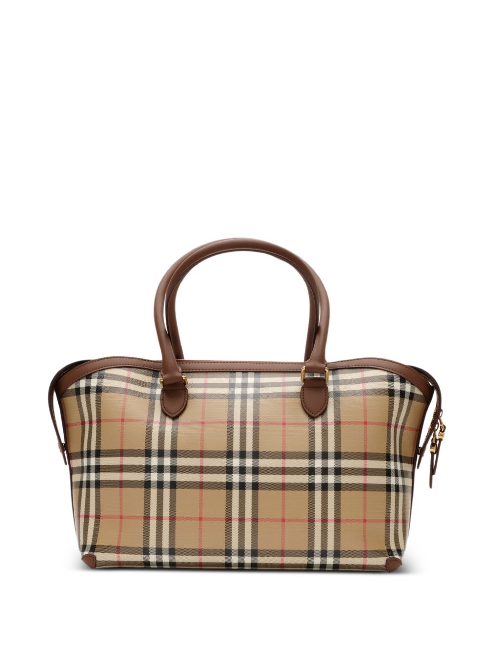 Burberry Women Checked Small Tote Bag BURBERRY