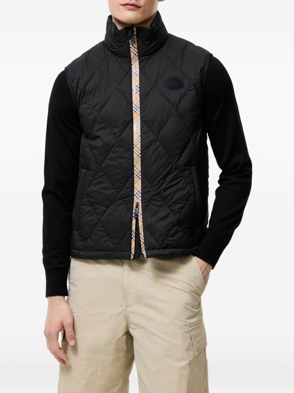 Burberry Men Acresford Quilted Down Vest BURBERRY