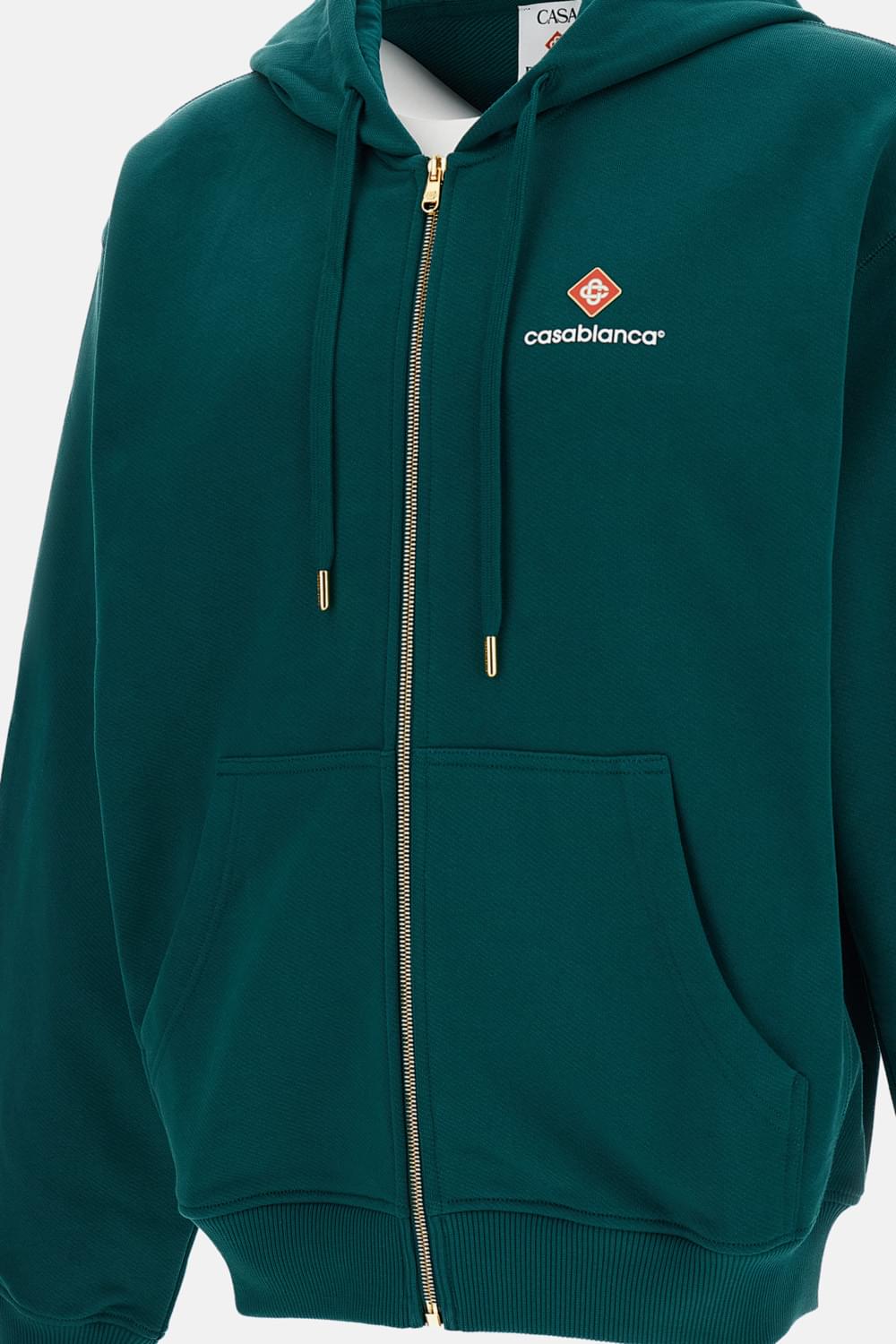 Casablanca Men Zip Hoodie CASABLANCA