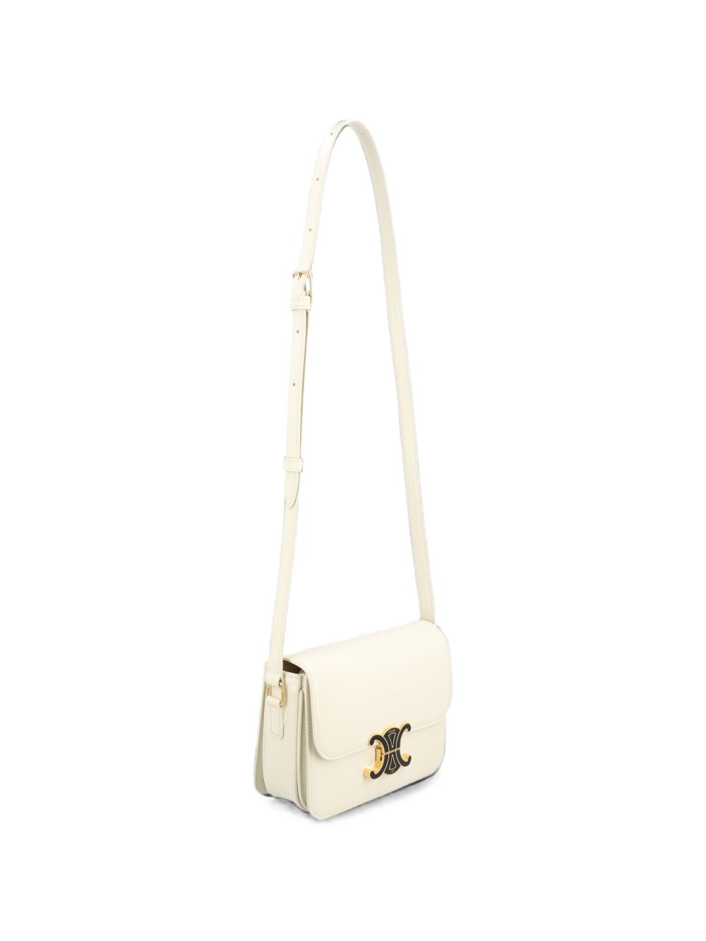 Celine Women Triomphe Teen Leather Shoulder Bag