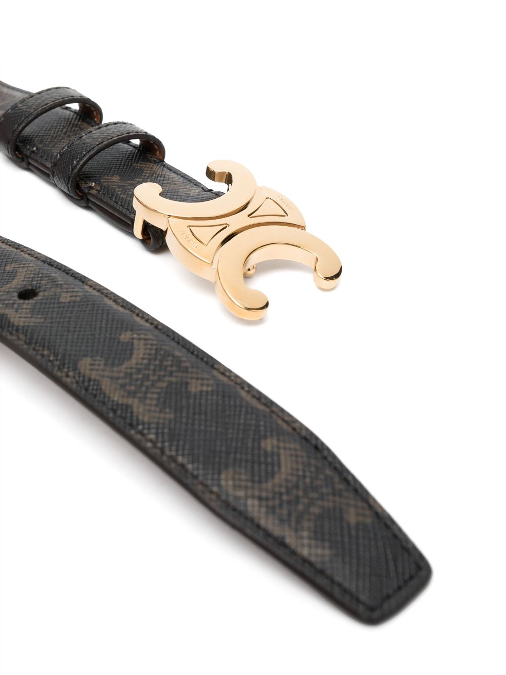 Celine Women Triomphe Canvas Belt CELINE
