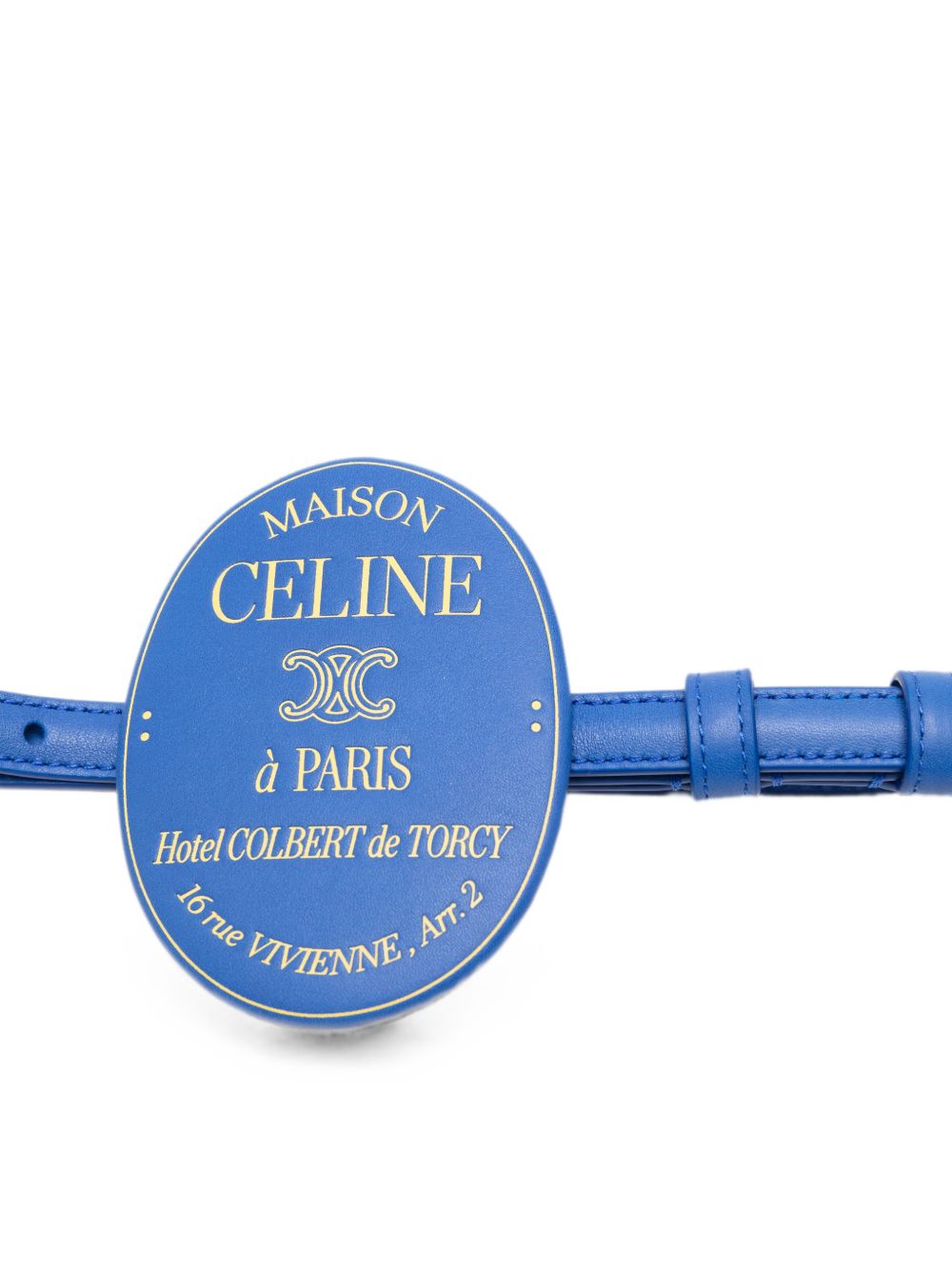 Celine Women Maison Celine Leather Belt CELINE