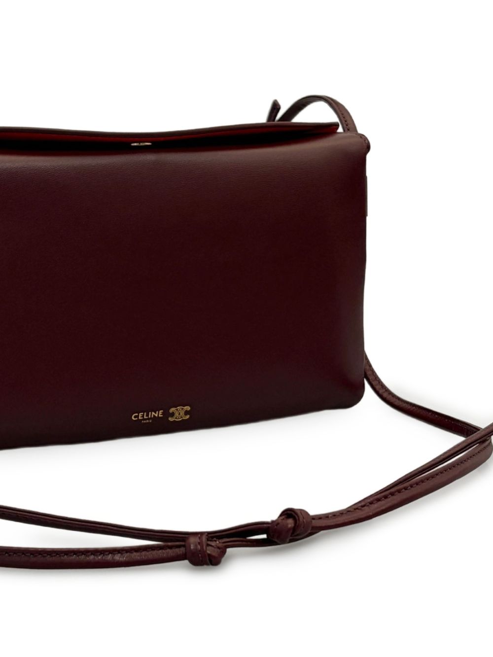 Celine Women Trio Flap Leather Mini Bag CELINE