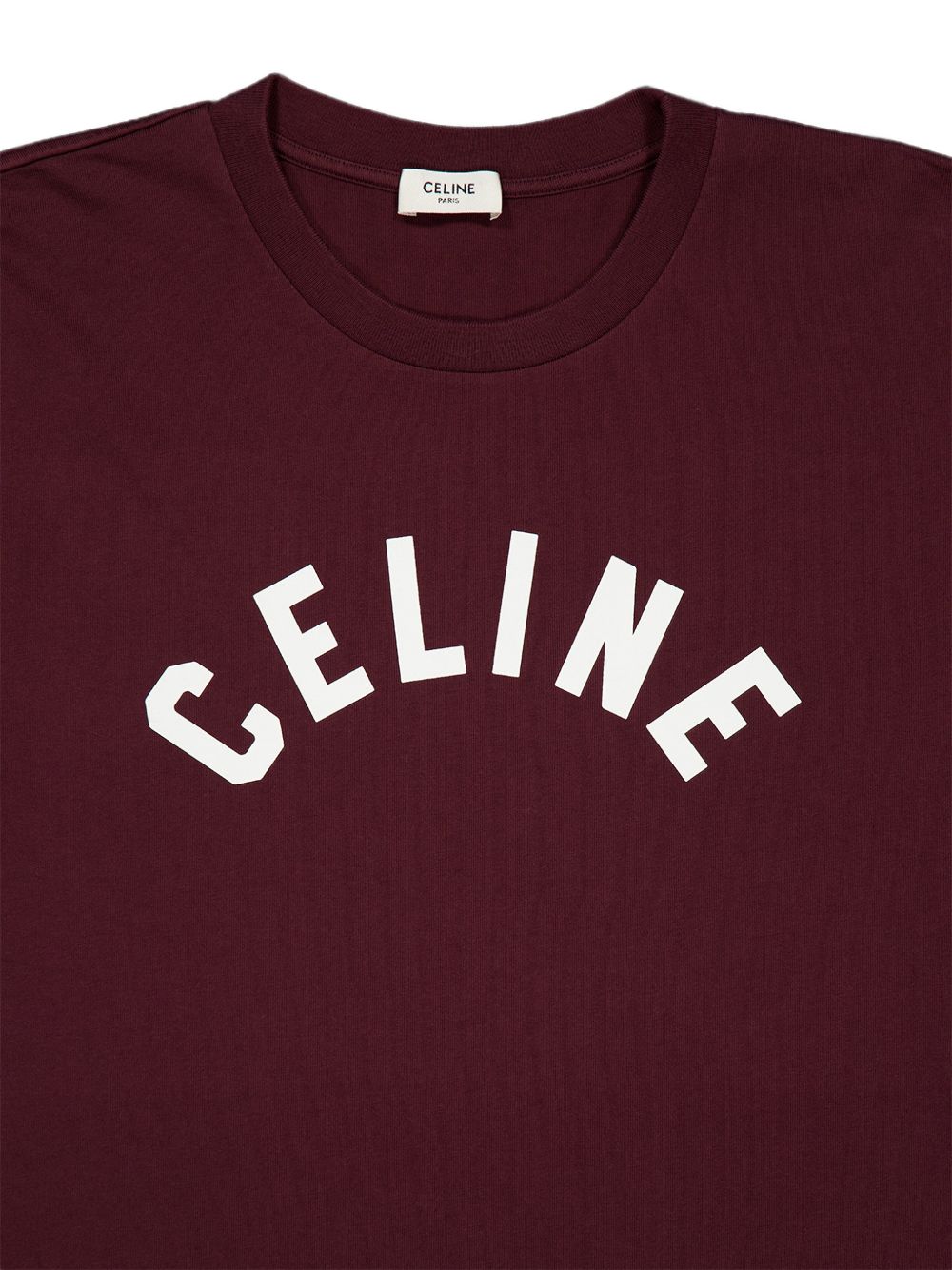 Celine Men Logo Cotton T-Shirt CELINE