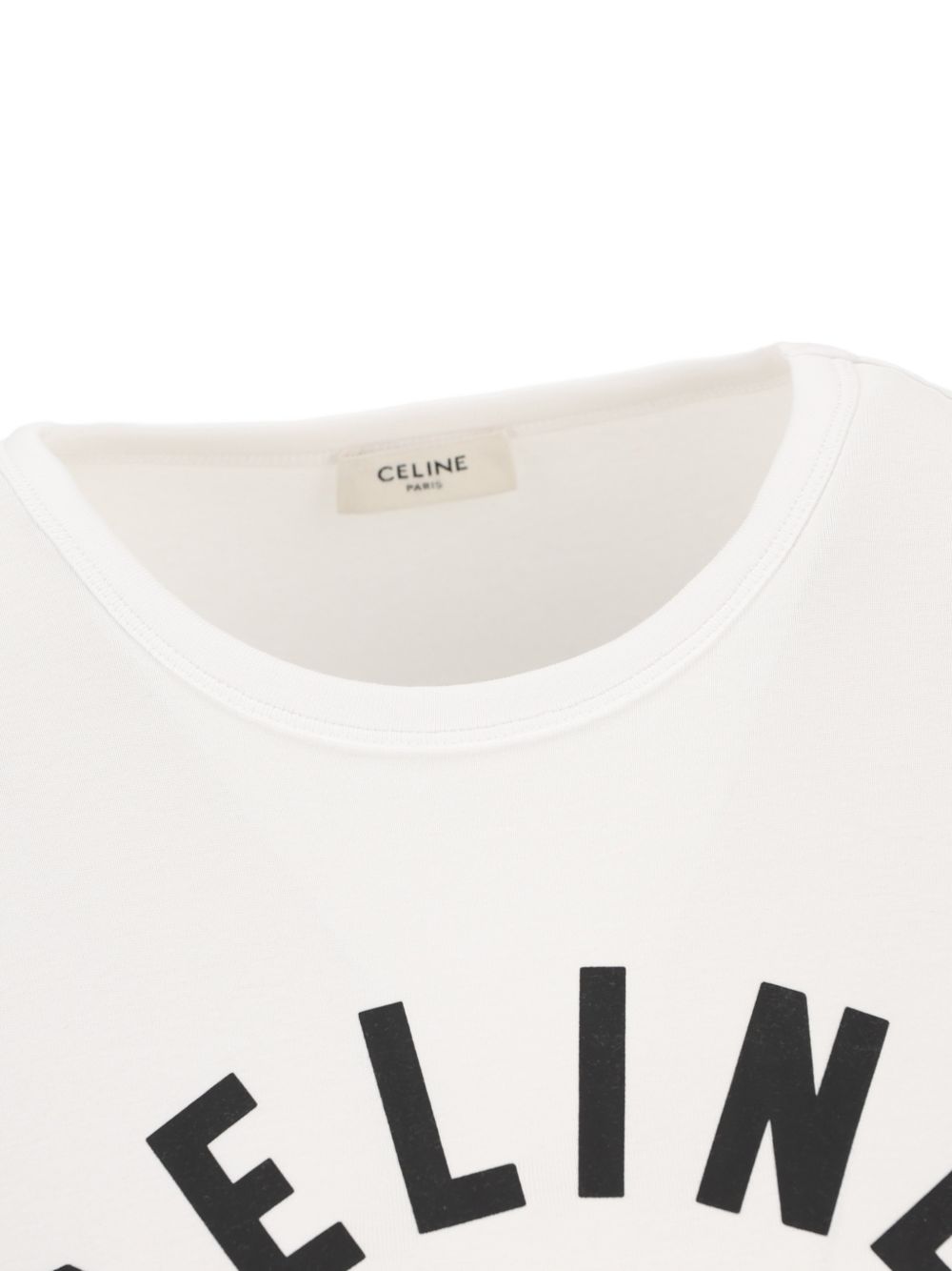 Celine Women Logo Cotton T-Shirt CELINE