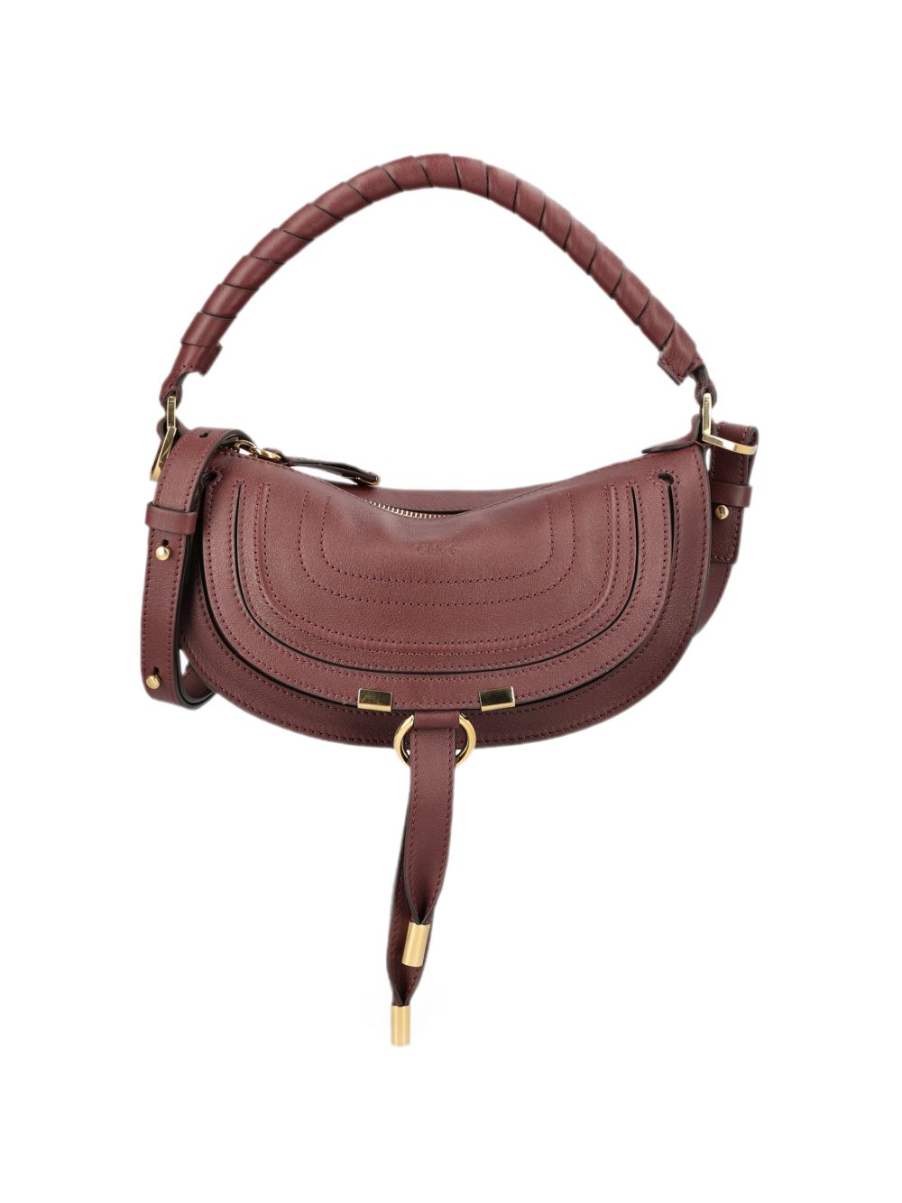 Chloé Women Marcie Mini Leather Shoulder Bag