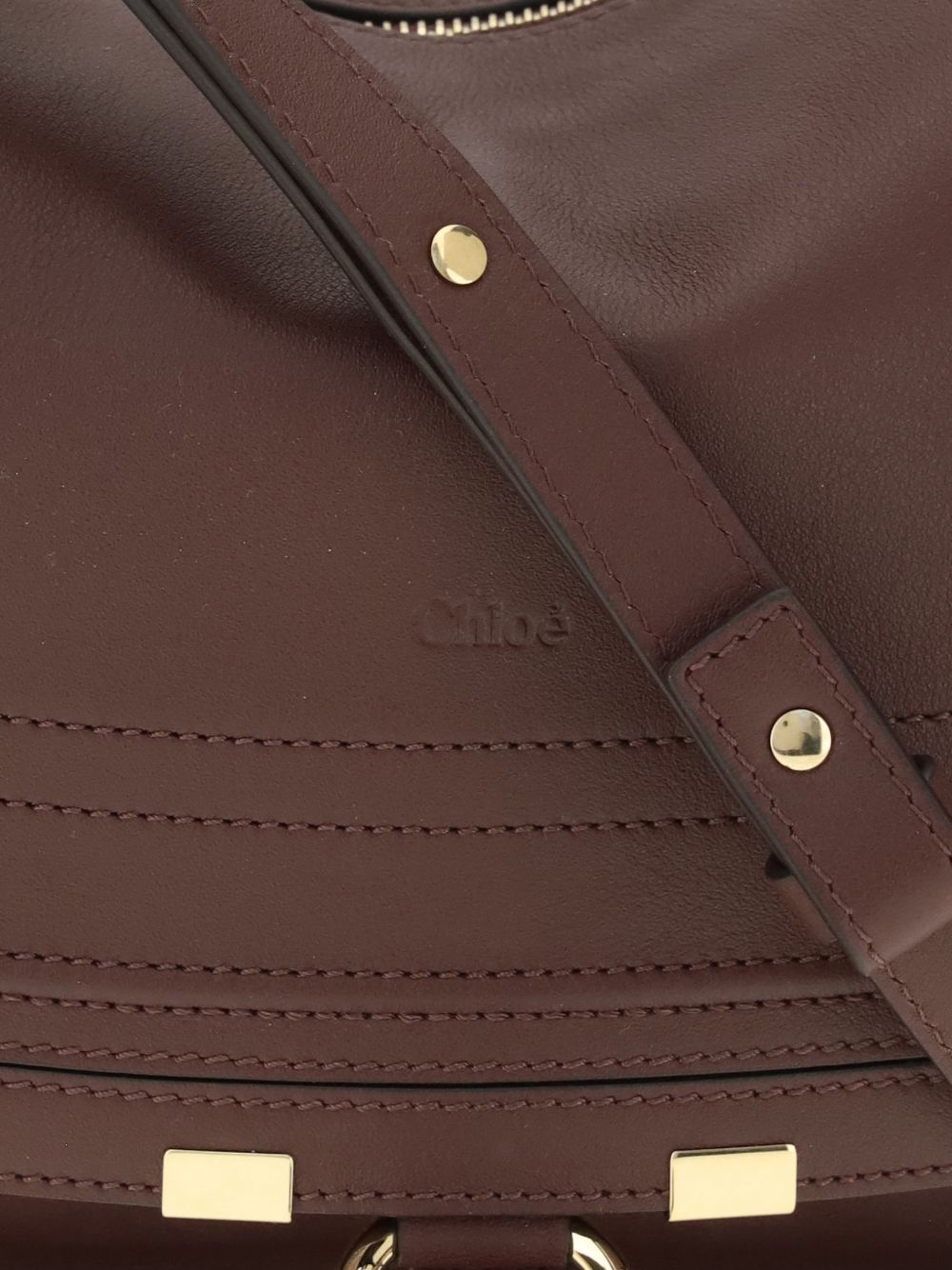 Chloé Women Marcie Small Leather Shoulder Bag CHLOE