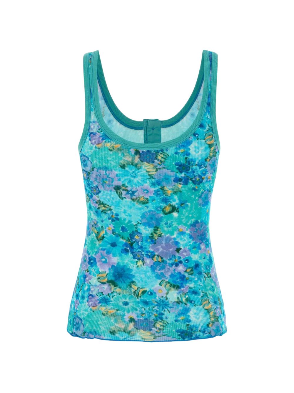 Chloé Women Printed Ribbed Top