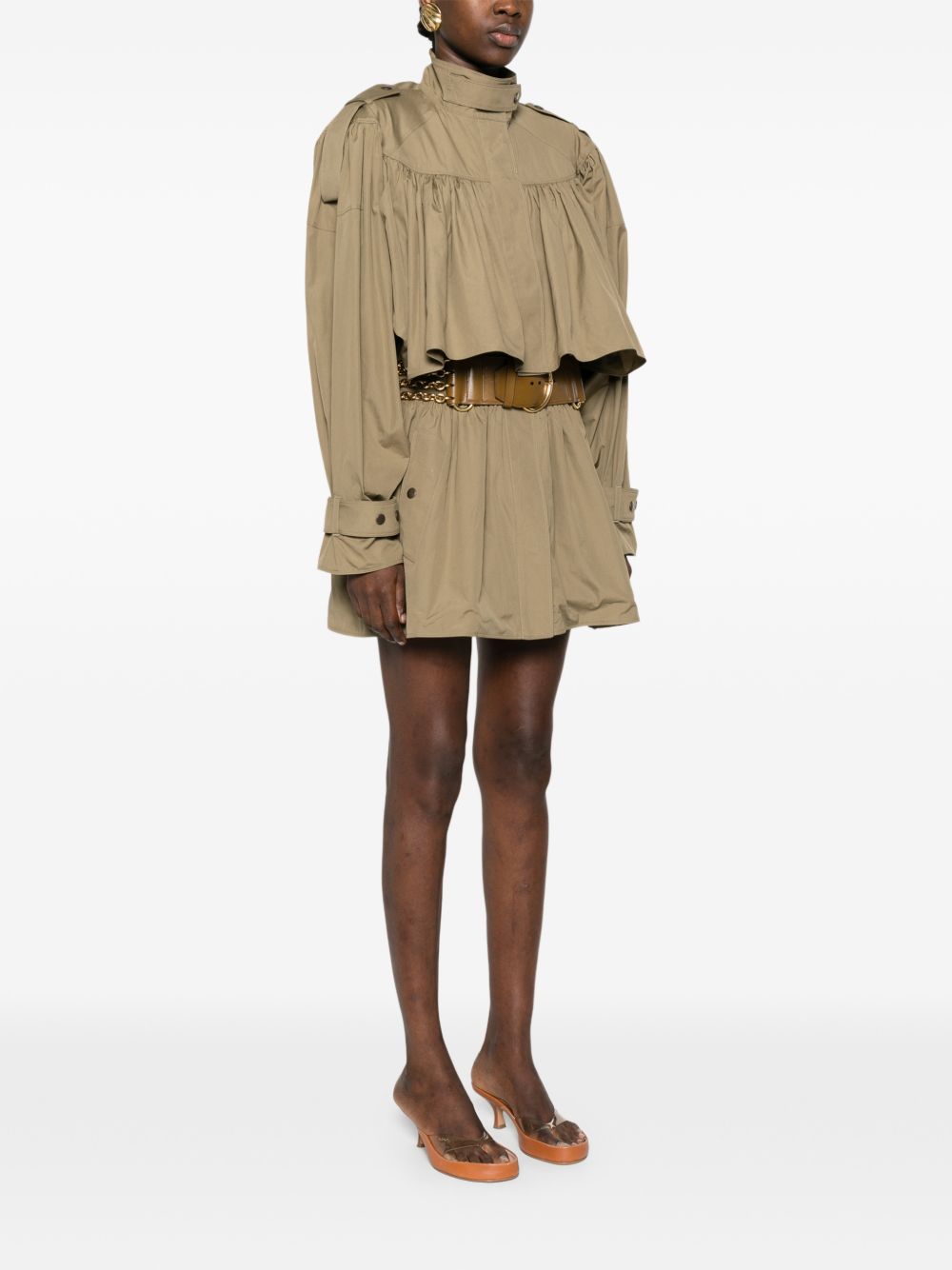 Chloé Women Cotton Trench Coat CHLOE