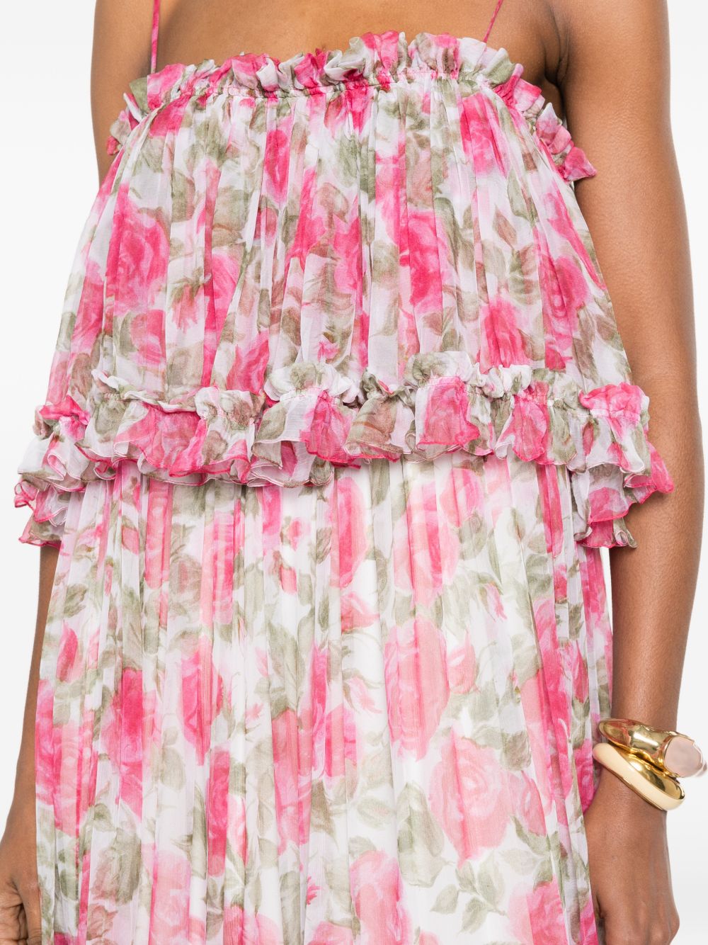 Chloé Women Silk Long Dress CHLOE