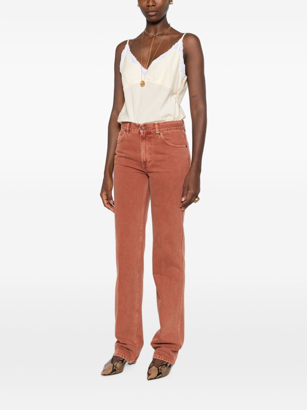 Chloé Women Denim Cotton Jeans CHLOE