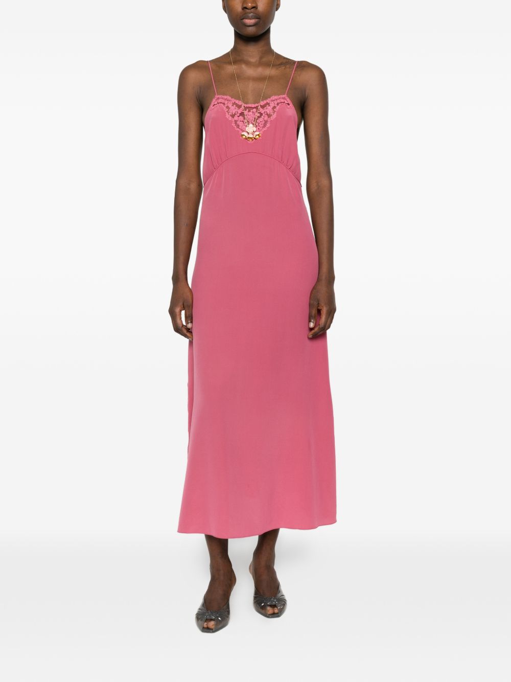Chloé Women Silk Long Dress CHLOE