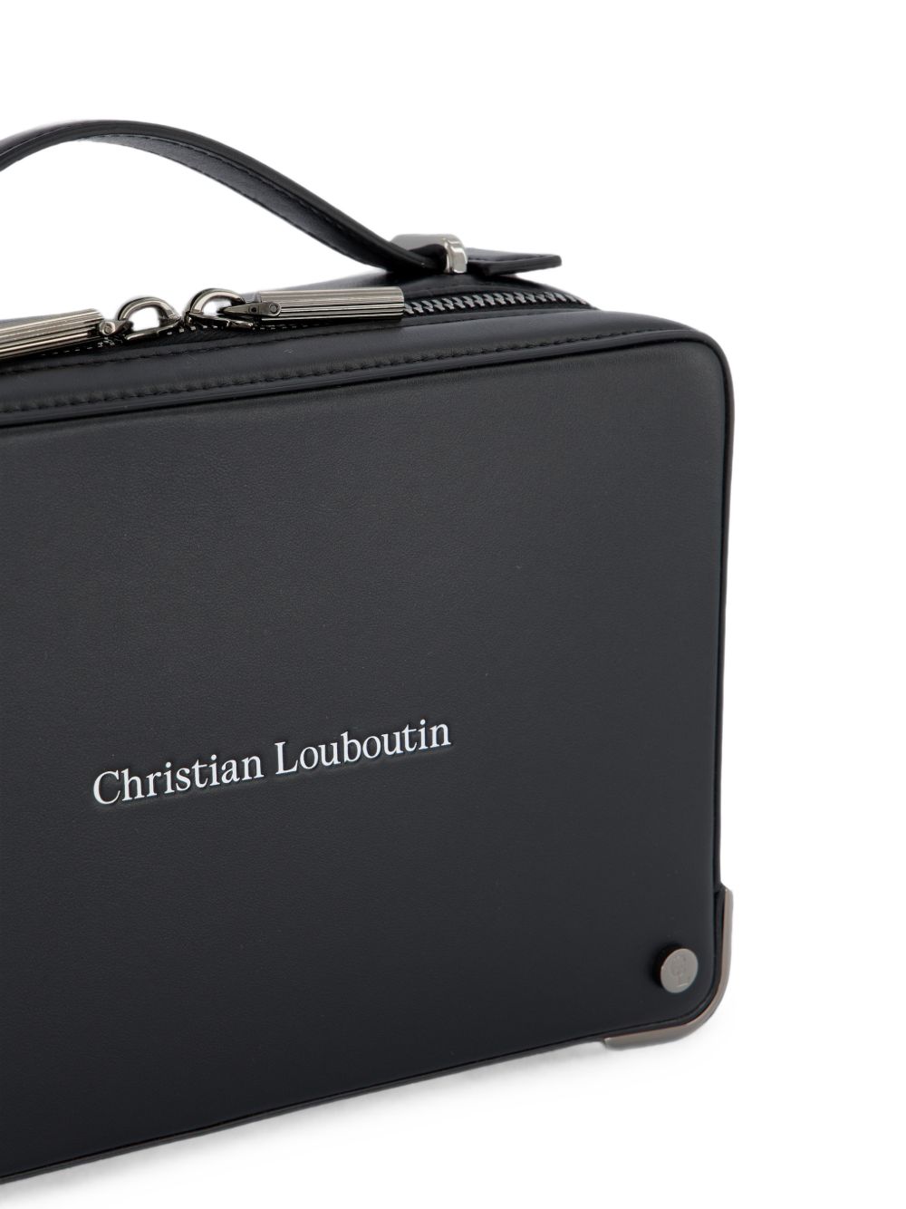Christian Louboutin Men Small Leather Briefcase CHRISTIAN LOUBOUTIN