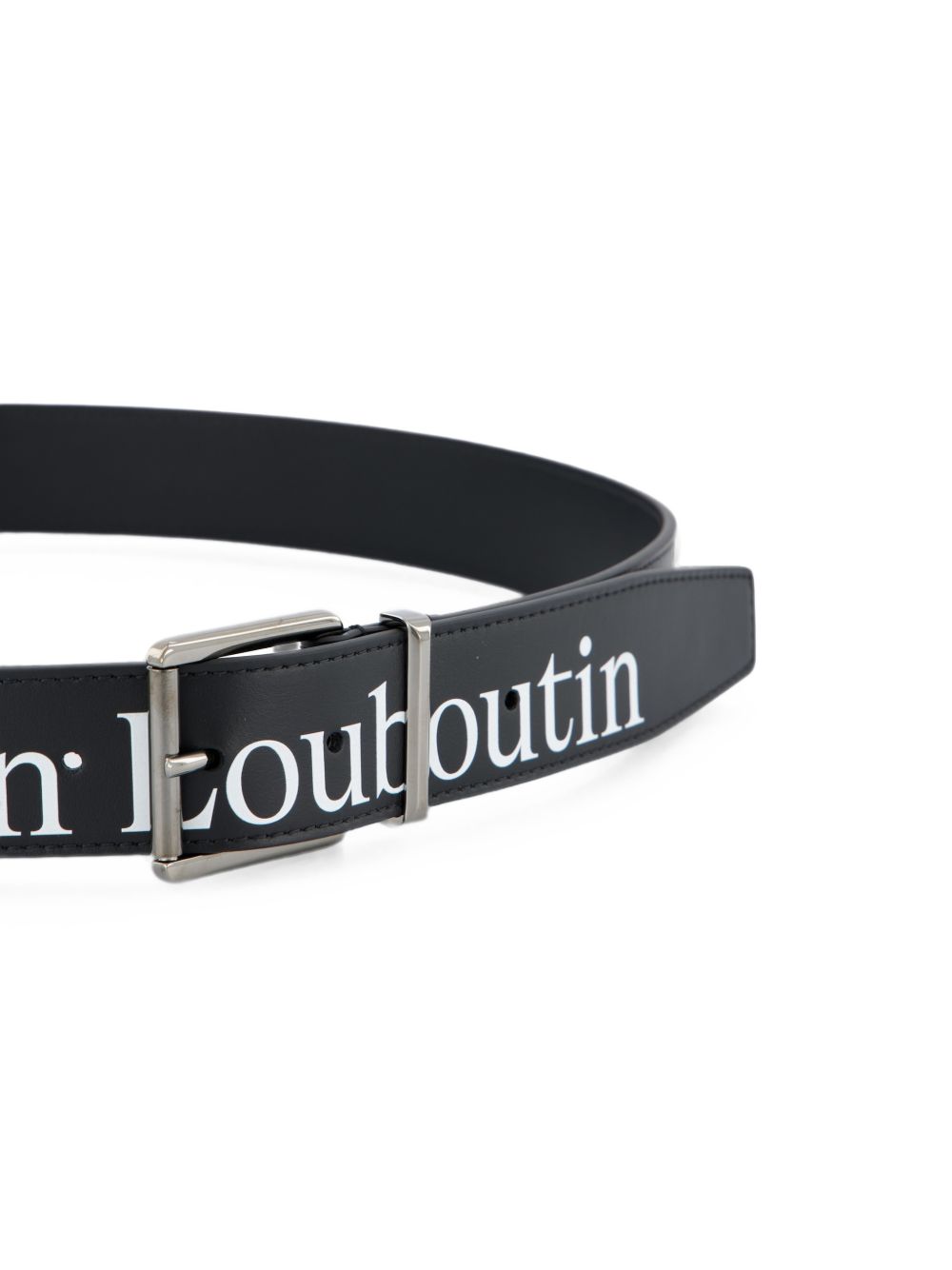 Christian Louboutin Men The Maxi Belt Leather Belt