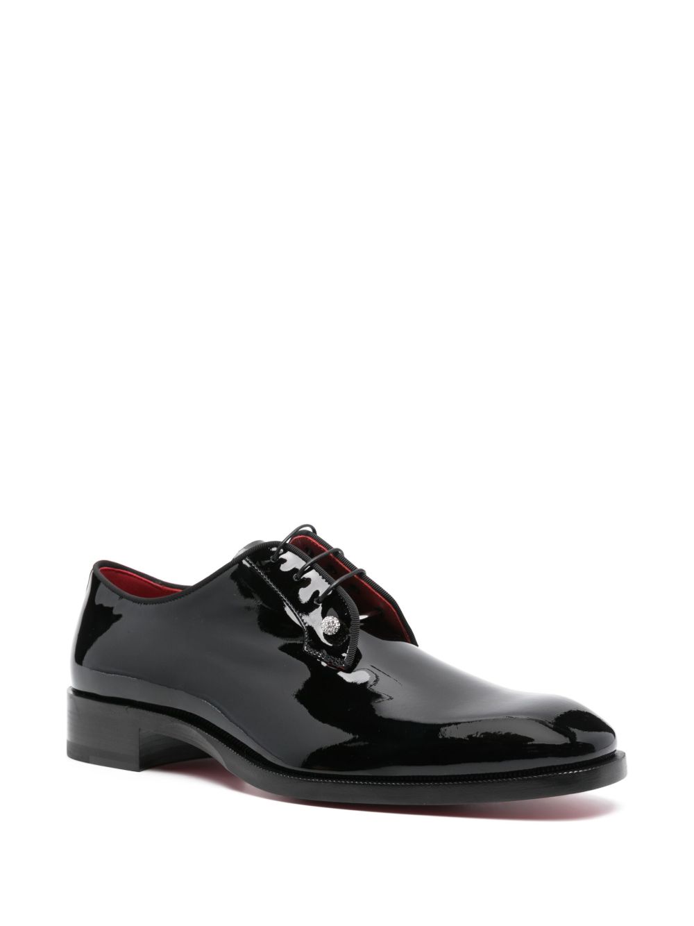 Christian Louboutin Men Chambeliss Patent Leather Derbies CHRISTIAN LOUBOUTIN