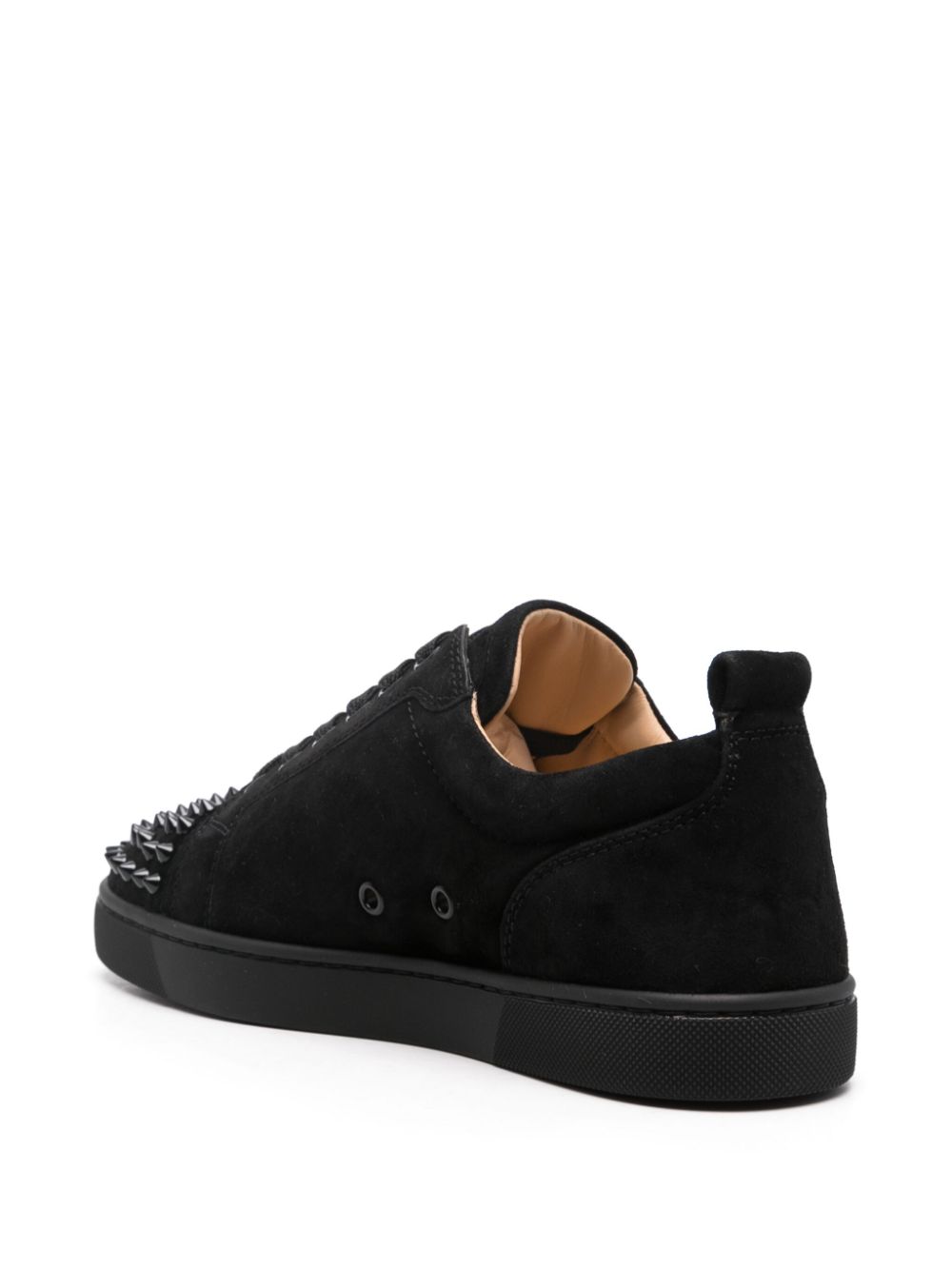 Christian Louboutin Men Louis Junior Spikes Leather Sneakers CHRISTIAN LOUBOUTIN