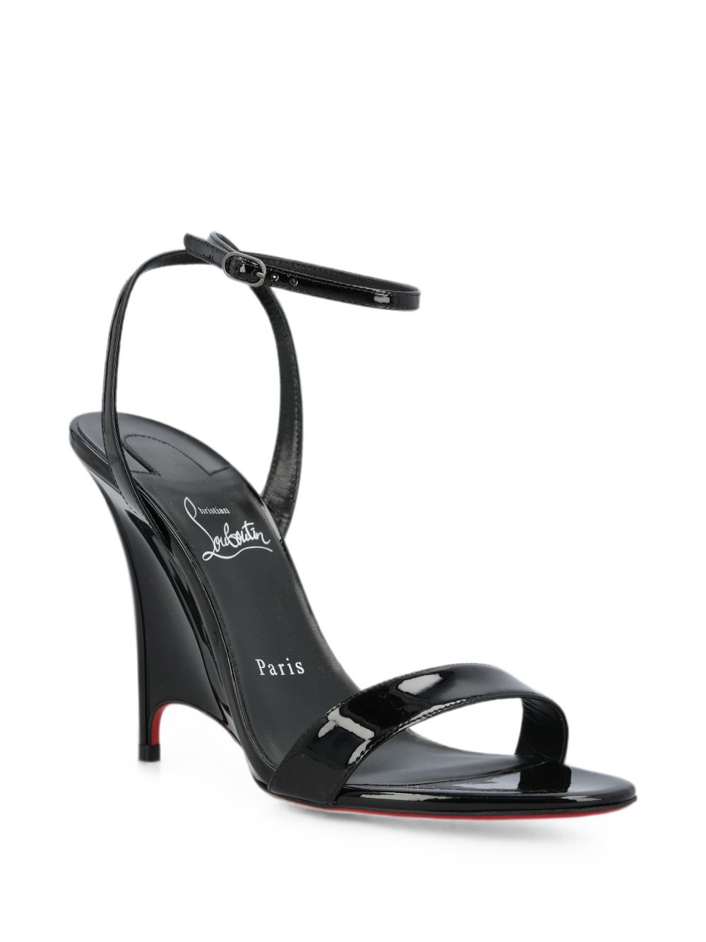 Christian Louboutin Women Zeezeenella Patent Leather Sandals CHRISTIAN LOUBOUTIN