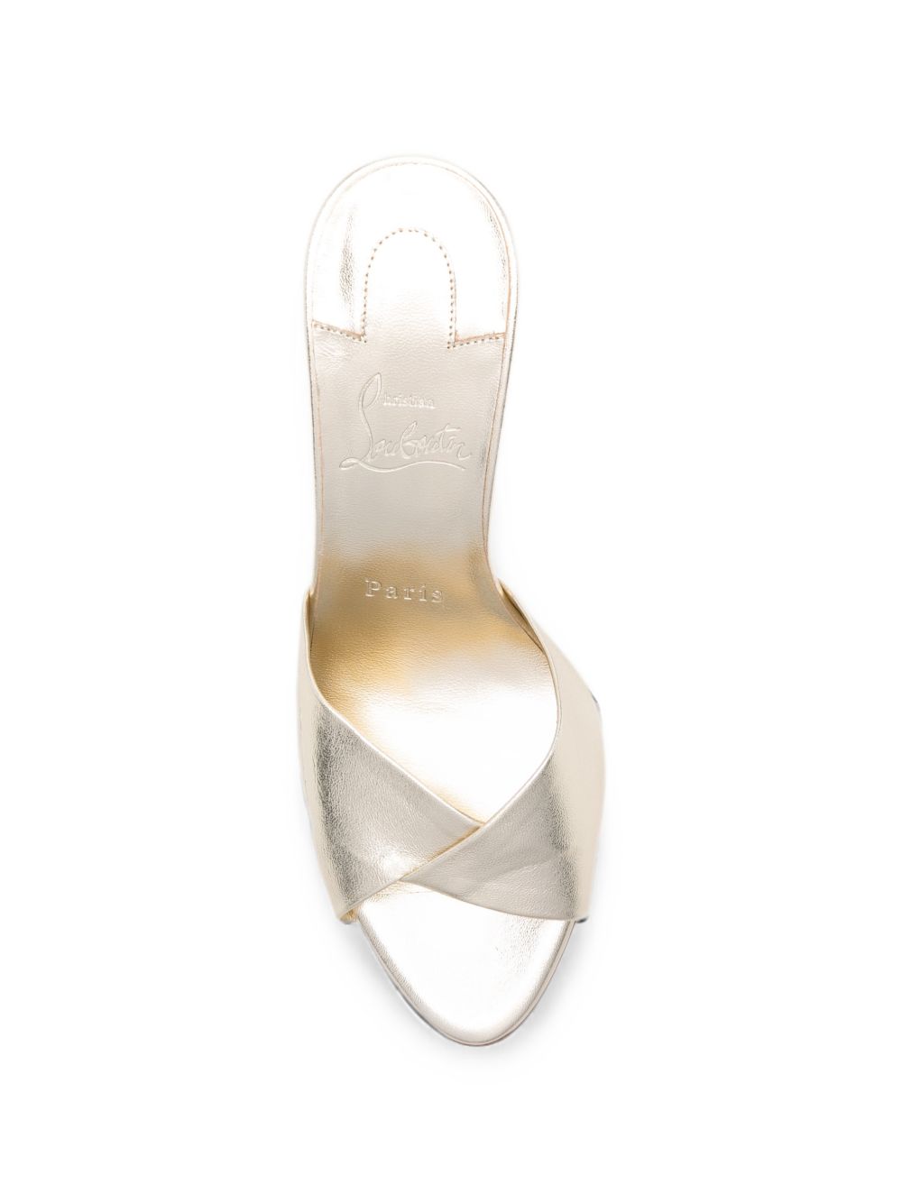 Christian Louboutin Women Fanny Leather Mules CHRISTIAN LOUBOUTIN