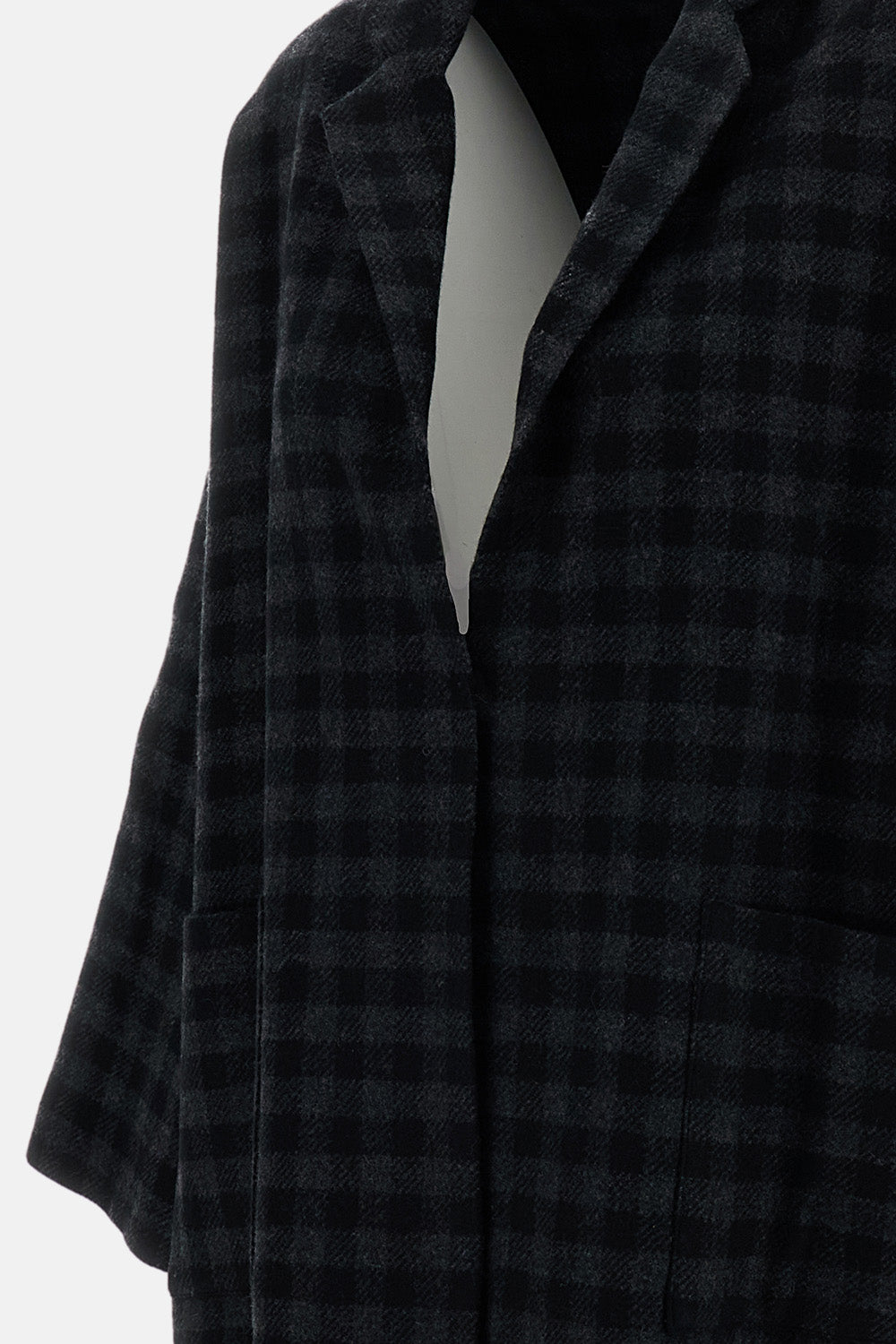 Daniela Gregis Women Gladiolo Bianco Check Wool Jacket DANIELA GREGIS