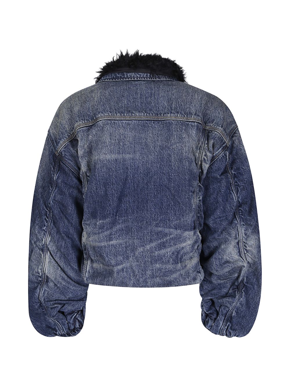 Diesel Women Denim Cotton Jacket DIESEL