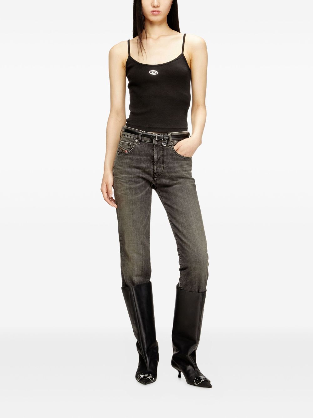 Diesel Women Cotton Tank Top DIESEL
