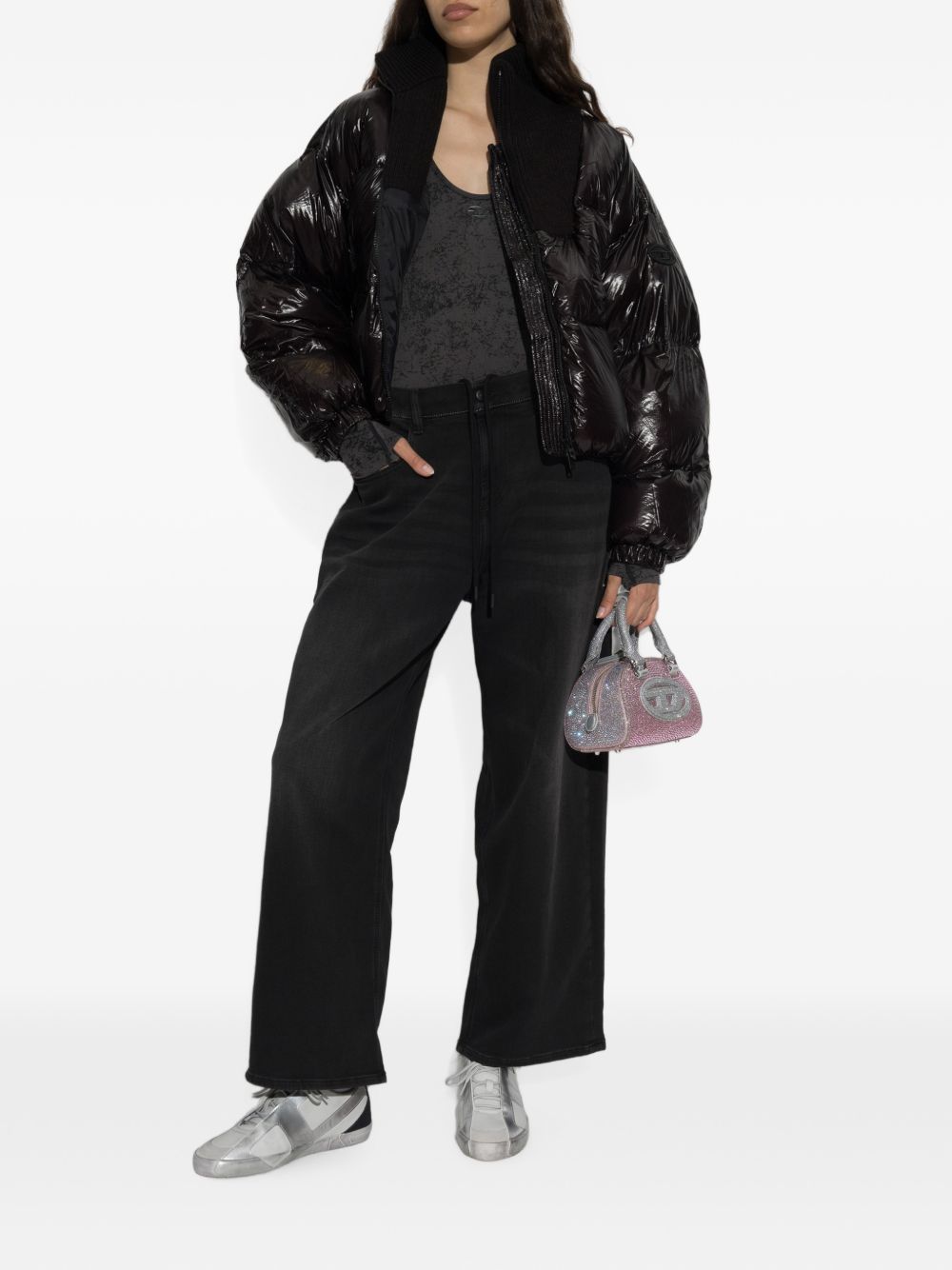 Diesel Women Short Puffer Down Jacket DIESEL