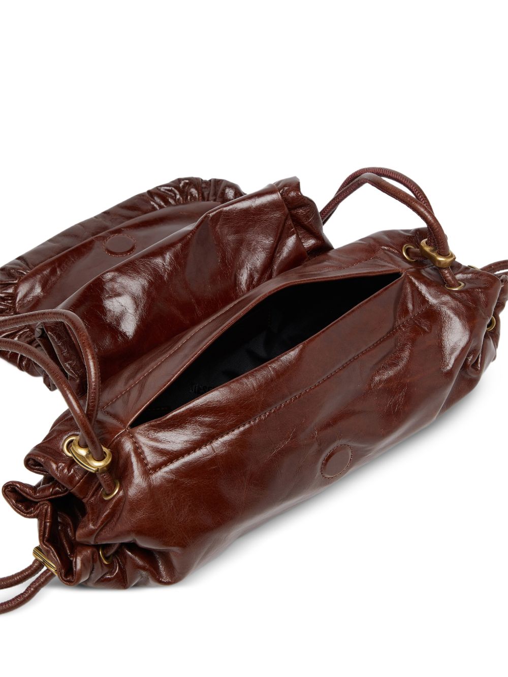 Diesel Women Scrunch Leather Shoulder Bag DIESEL