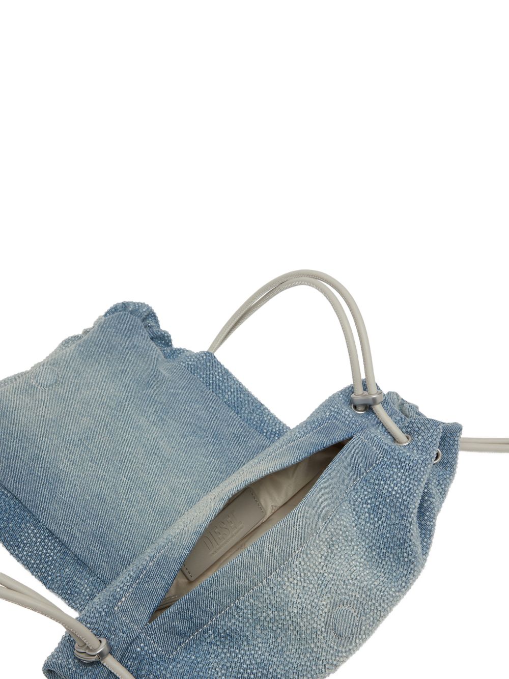 Diesel Women Scrunch Denim Shoulder Bag DIESEL