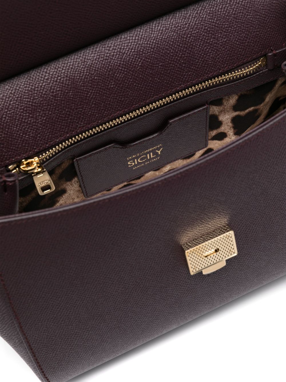 Dolce & Gabbana Women Sicily Large Leather Handbag DOLCE & GABBANA
