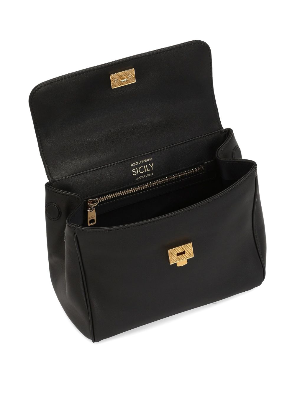 Dolce & Gabbana Women My Sicily Small Leather Handbag DOLCE & GABBANA