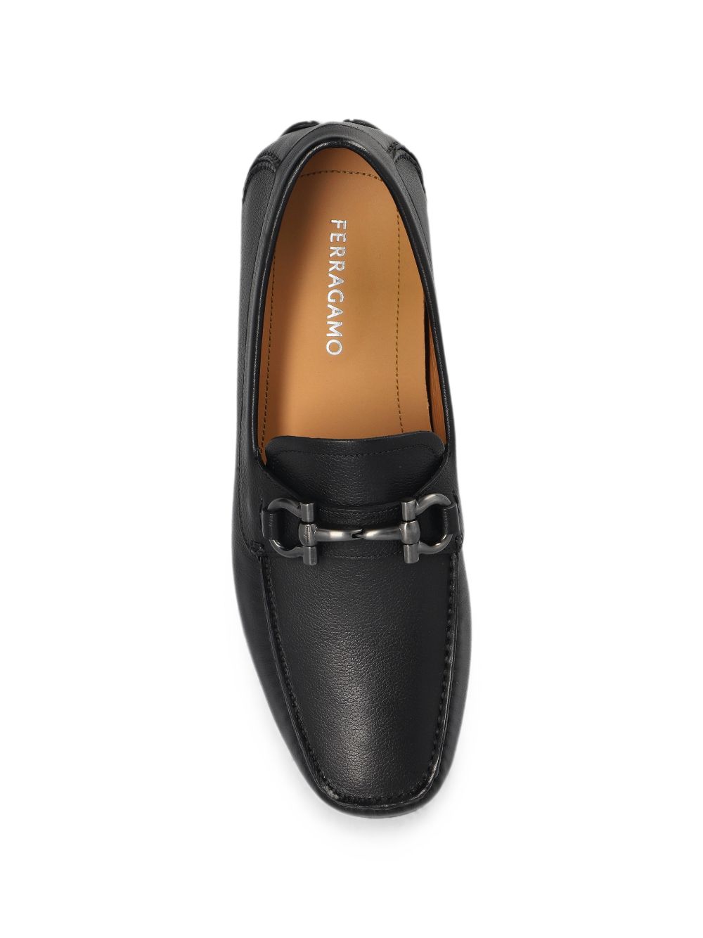 Ferragamo Men Leather Driver Shoes FERRAGAMO