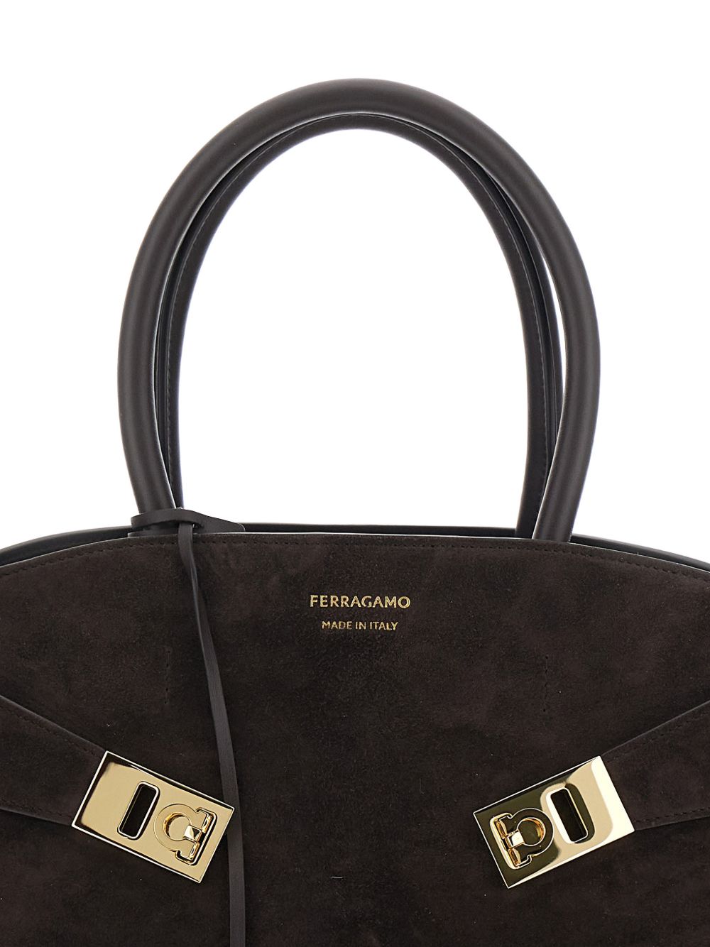 Ferragamo Women Hug Small Leather Handbag FERRAGAMO