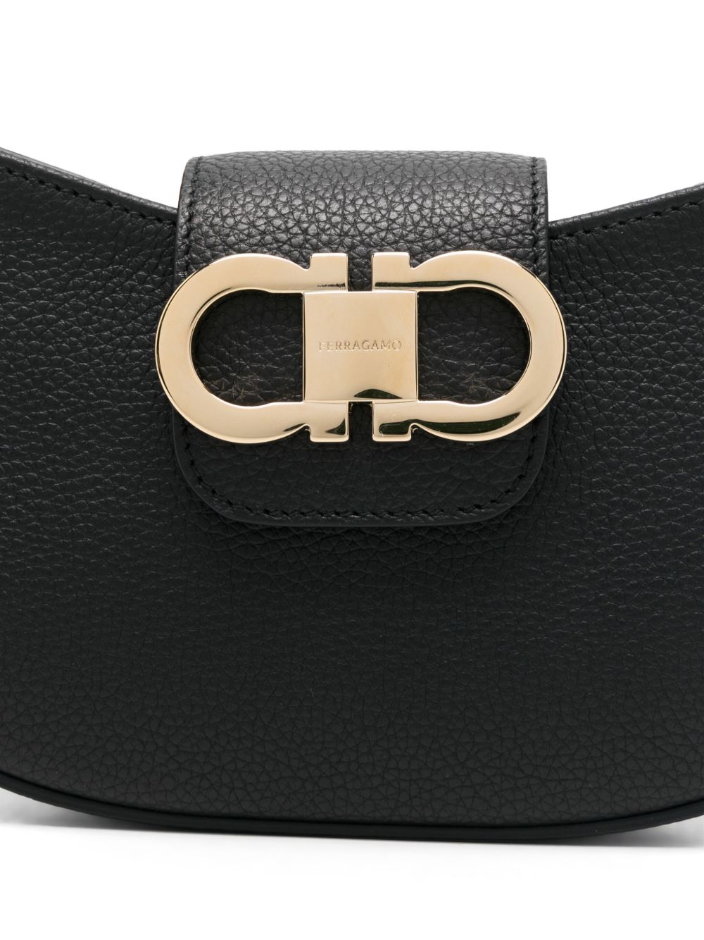Ferragamo Women Double Gancini Leather Mini Bag